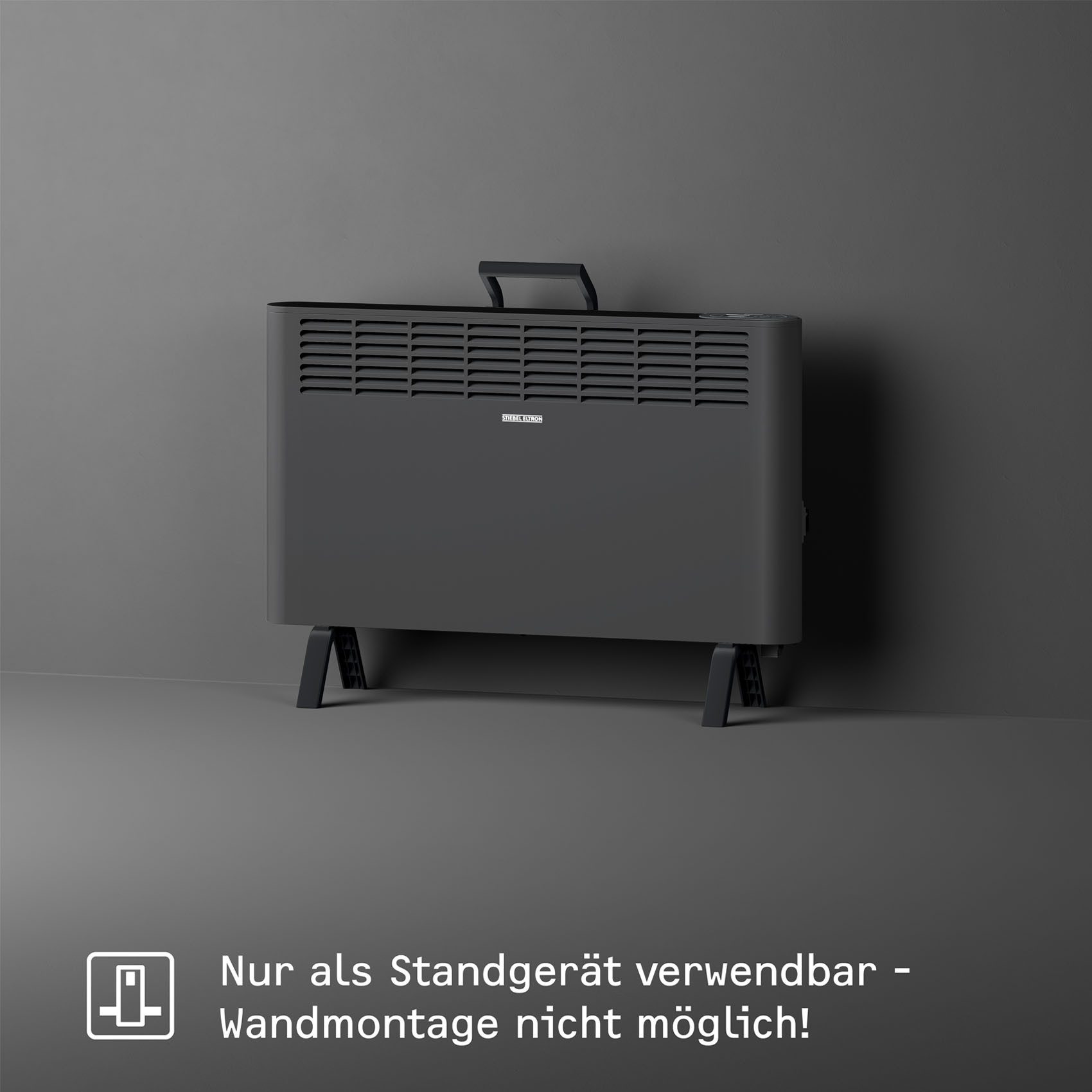 Stiebel-Eltron Convectorkachel "CNS-B 2000 Plus LCD move", staande convector energiezuinig, 2 kW