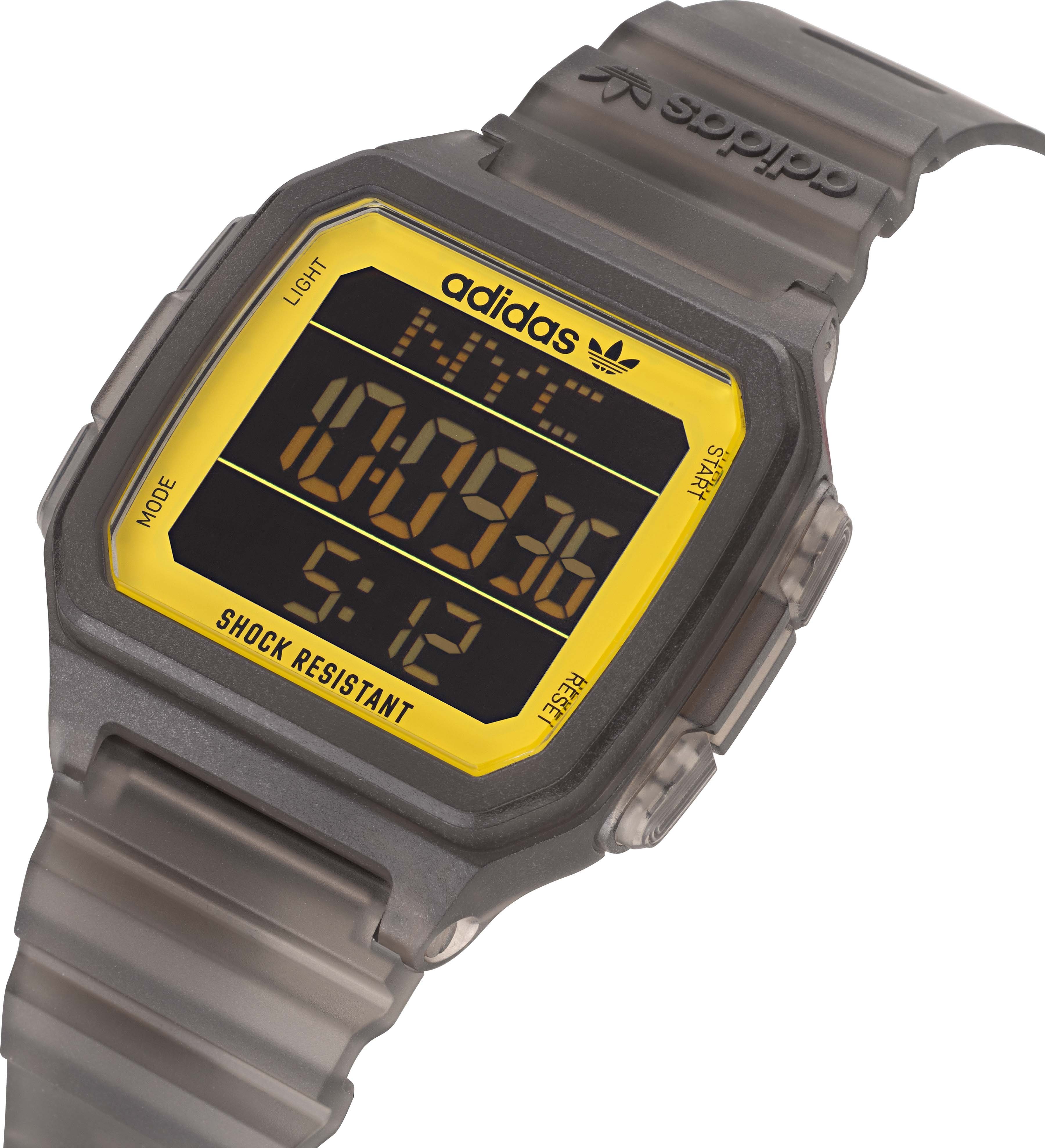 adidas Originals Digitale klok DIGITAL ONE GMT Polshorloge, quartz horloge, herenhorloge