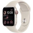 apple watch se modell 2022 gps + cellular 40mm grijs