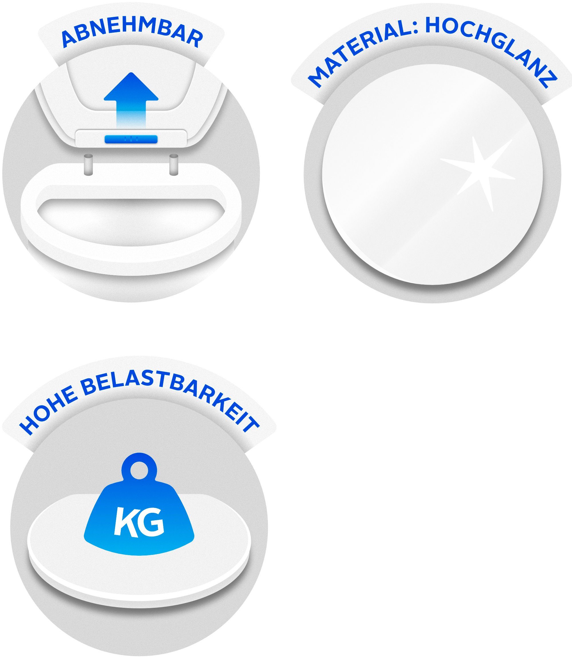 ADOB Kindertoiletbril Baby-Toilet-Seat