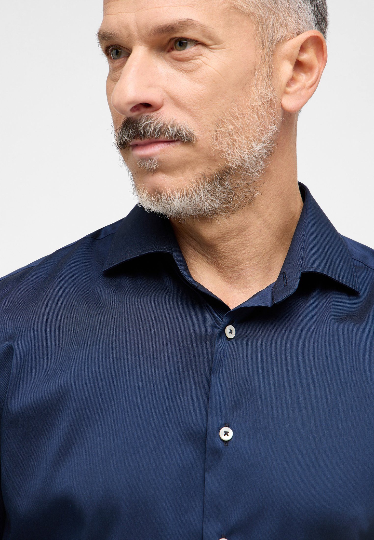 Eterna Overhemd met lange mouwen Slim fit EASY IRON (gemakkelijk te strijken)