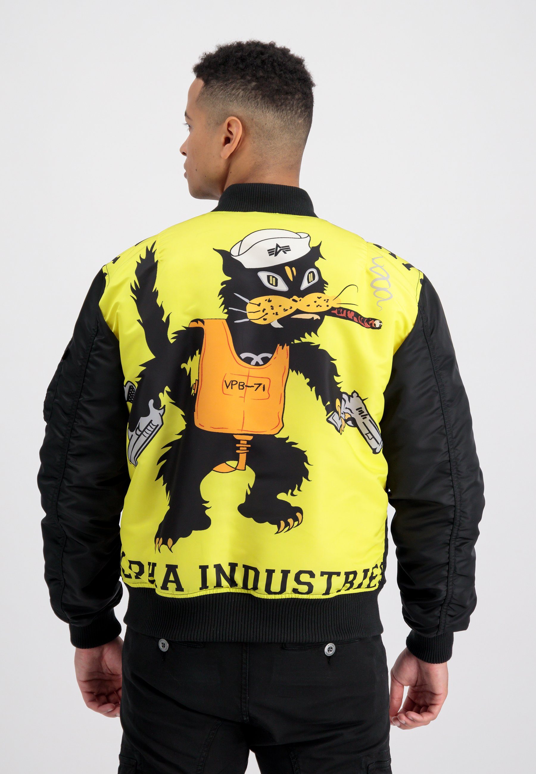 Alpha Industries Bomberjack Men Bomber Jackets MA-1 VF Fighter Squadron