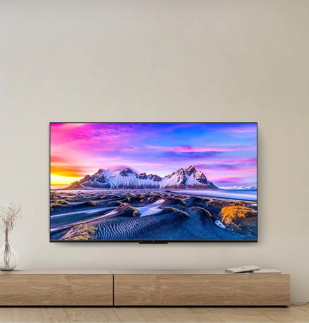 Xiaomi Led-TV L55M6-6AEU, 138 cm / 55", 4K Ultra HD, Smart TV - Android TV, Dolby Vision®, HDR10+, Xiaomi P1 55 inch tv