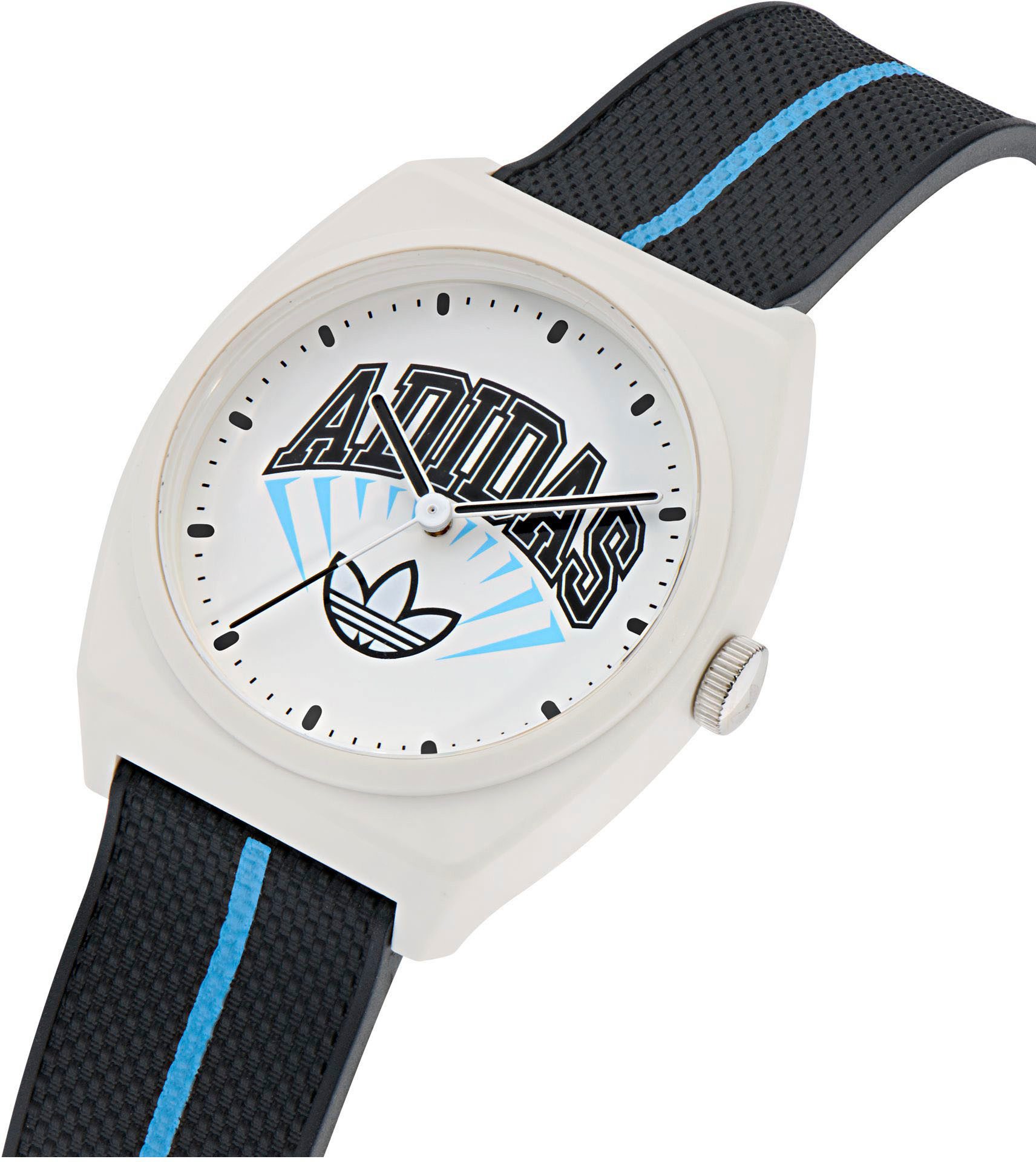 adidas Originals Kwartshorloge PROJECT TWO Polshorloge, herenhorloge, dameshorloge, harsband, waterafstotend tot 5 bar