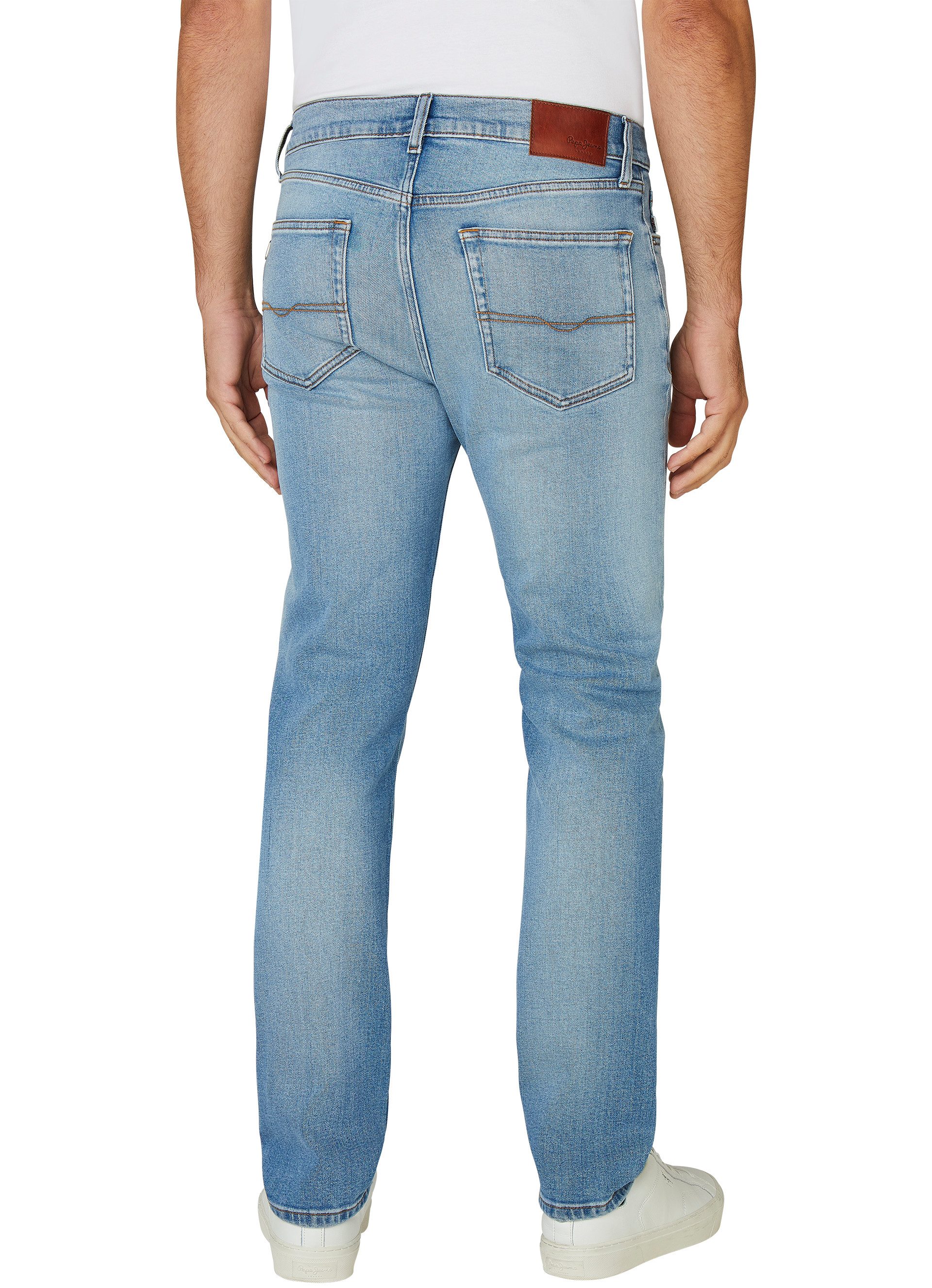 Pepe Jeans Slim fit jeans SLIM JEANS HATCH met regular waist