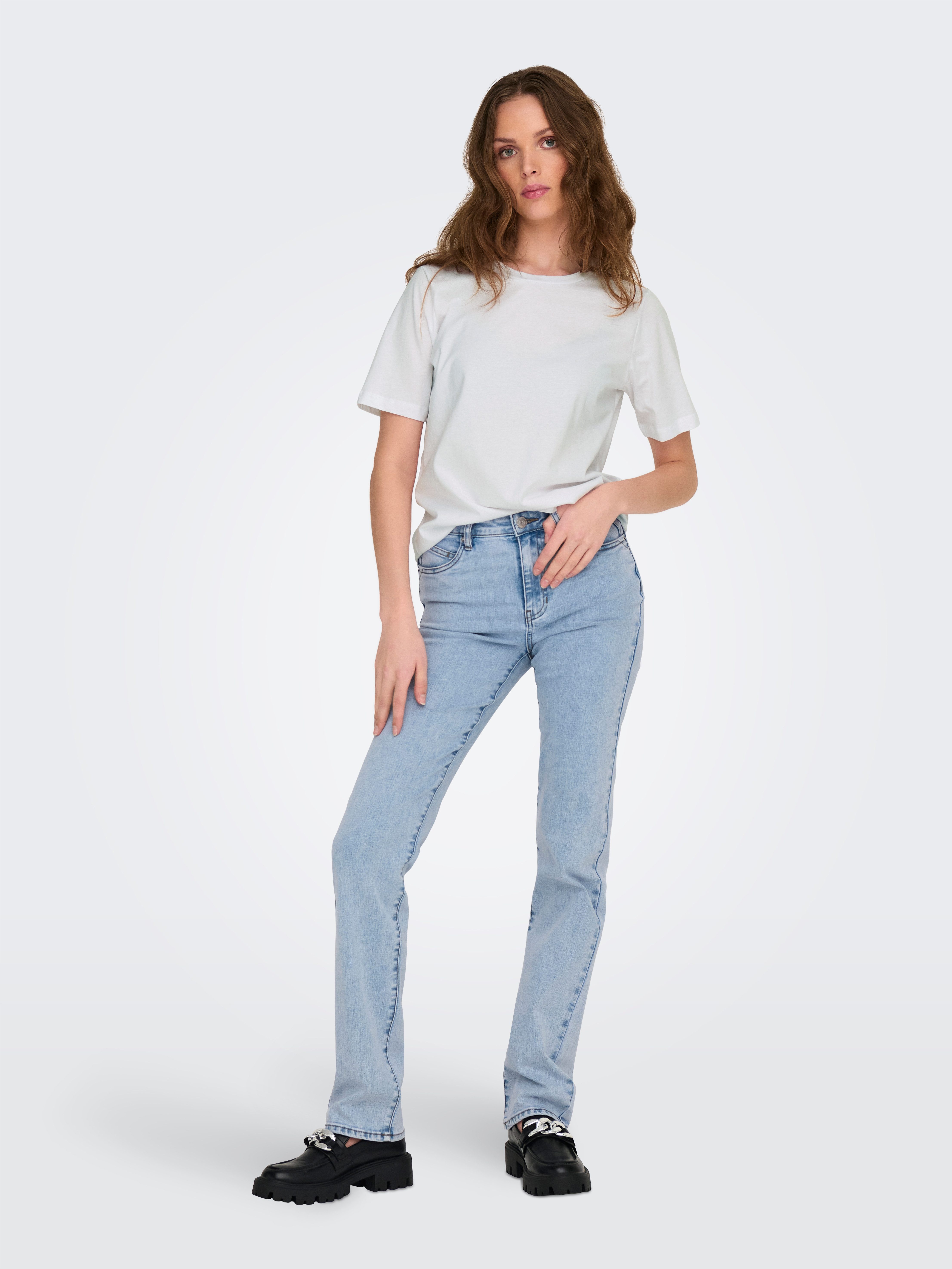 Only Shirt met korte mouwen ONLONLY S/S TEE NOOS 2 PACK (set, 2-delig)