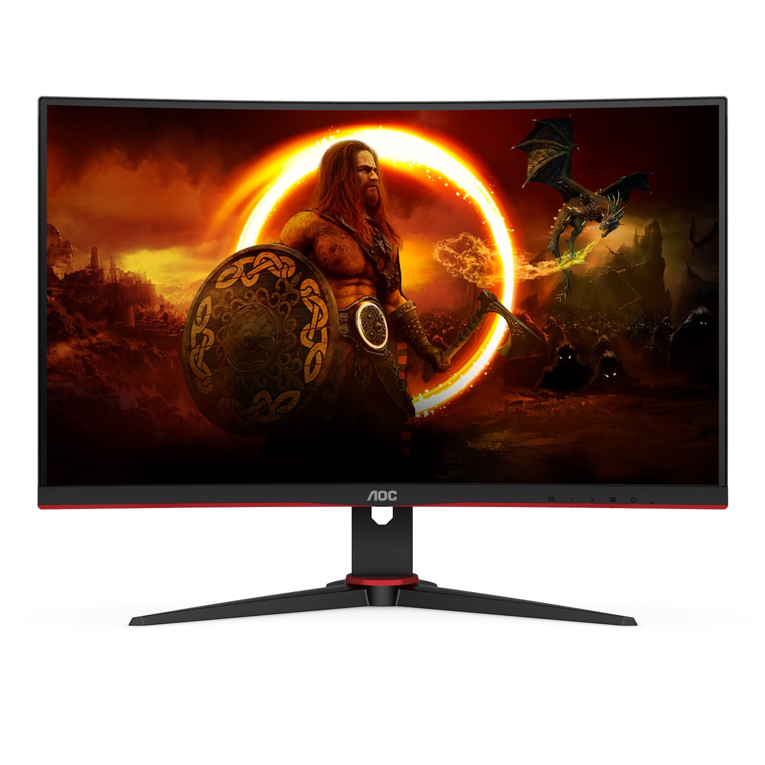 AOC Gaming-monitor C27G2E/BK, 68,5 cm / 27", FHD