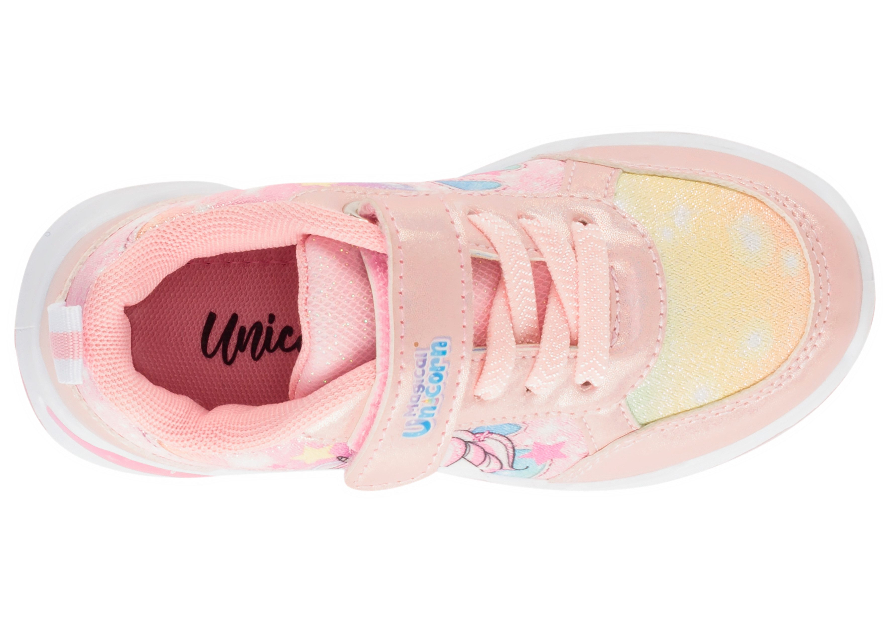 Disney Sneakers Unicorn met cool knipperlichtje