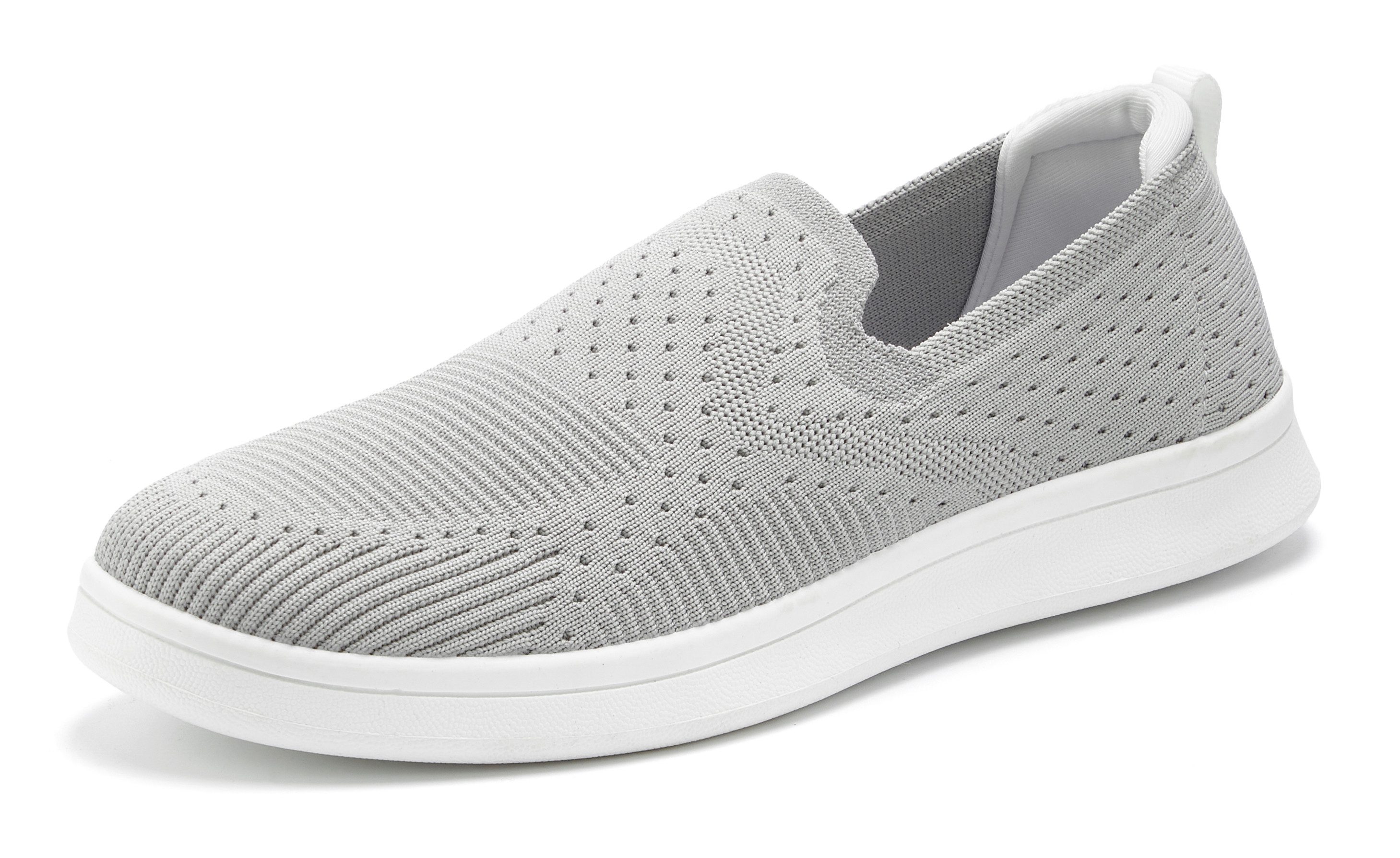 Vivance Sneakers , textielschoen, slip-on sneaker, slippers om in te stappen vegan