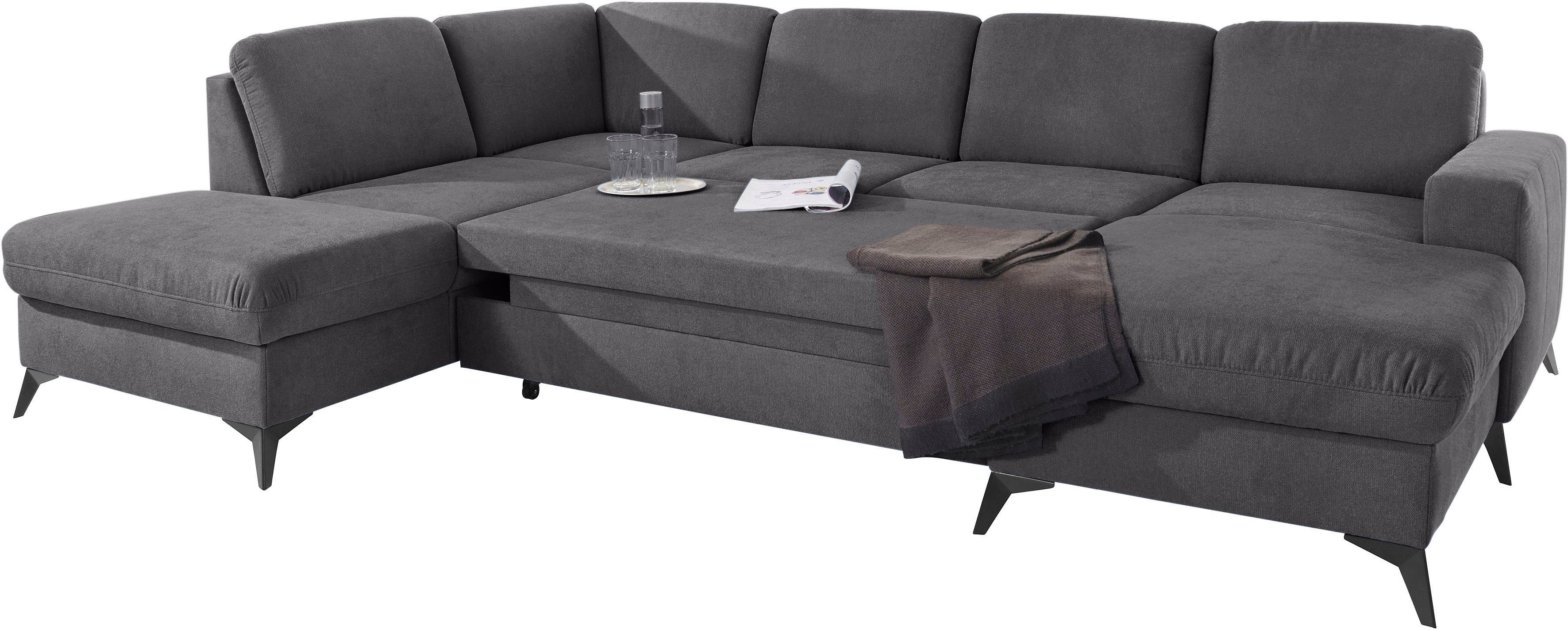 Places of Style Zithoek Lolland U-vorm Naar keuze met slaapfunctie en bergruimte, ook met afwasbare bekleding