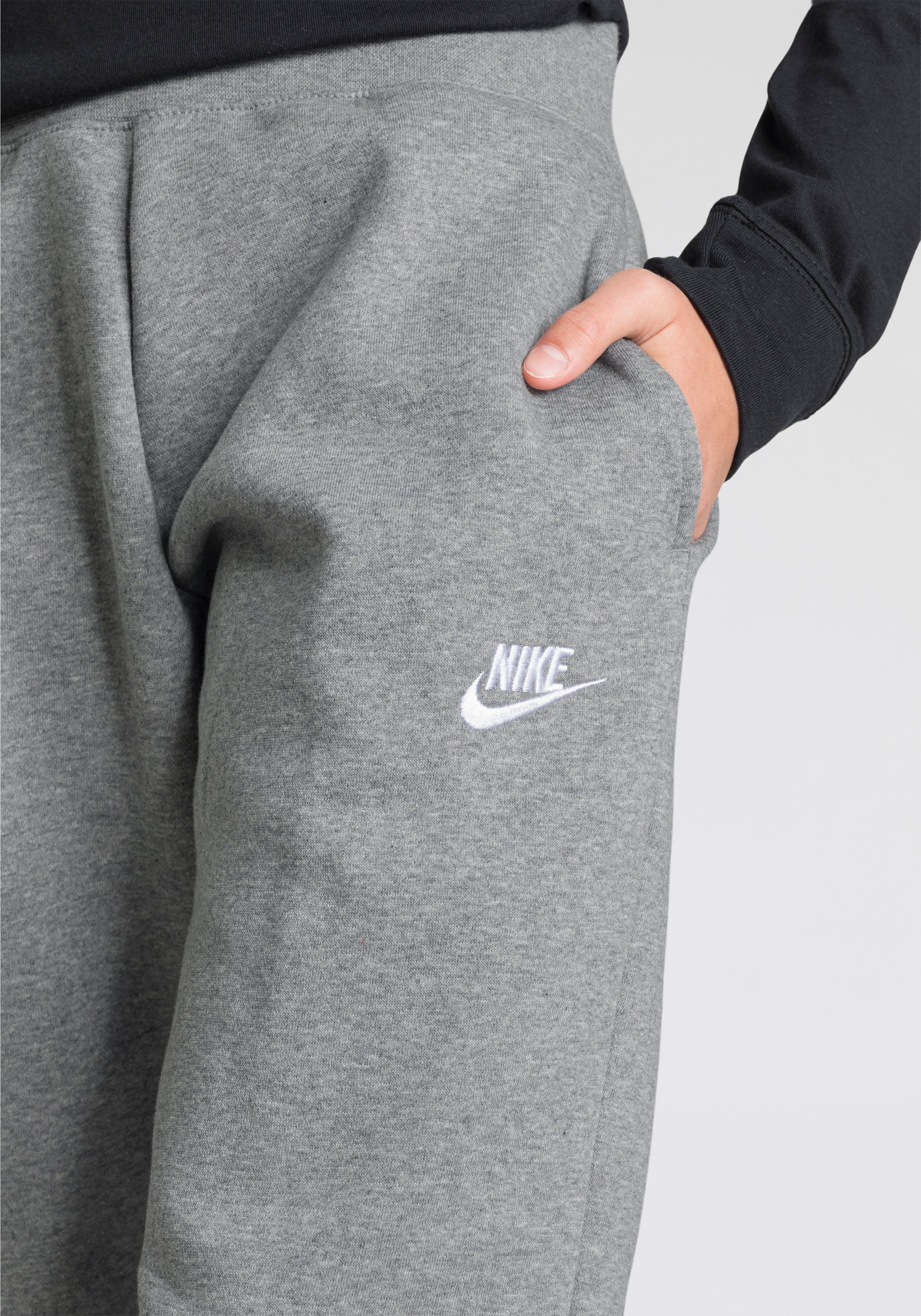 Nike Sportswear Joggingbroek Club Fleece Big Kids' (Girls') Pants Joggingbroek voor kinderen van zacht french terry materiaal