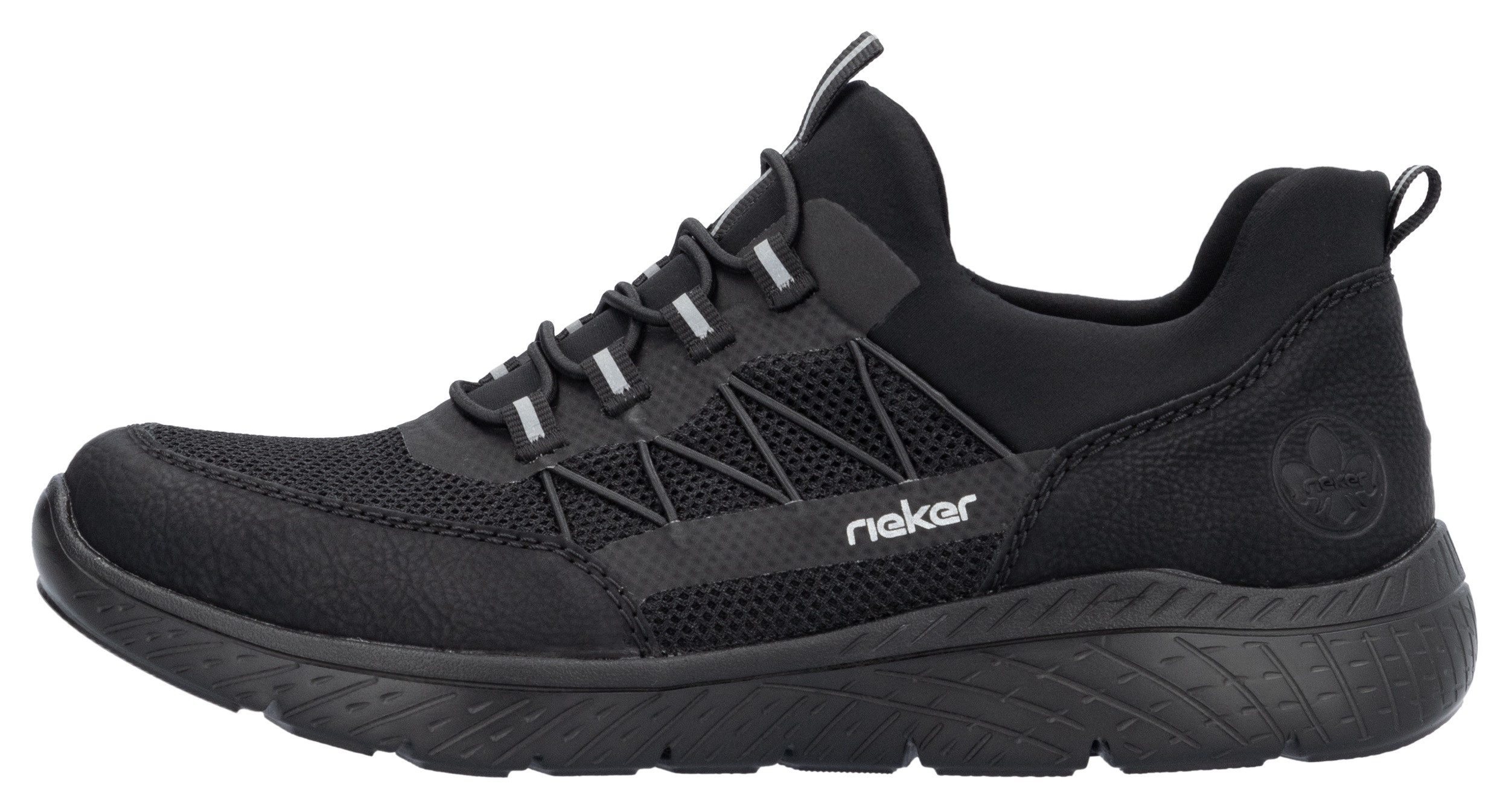 Rieker Slip-on sneakers , instapschoen, slipper, vrijetijdsschoen in vegan uitvoering