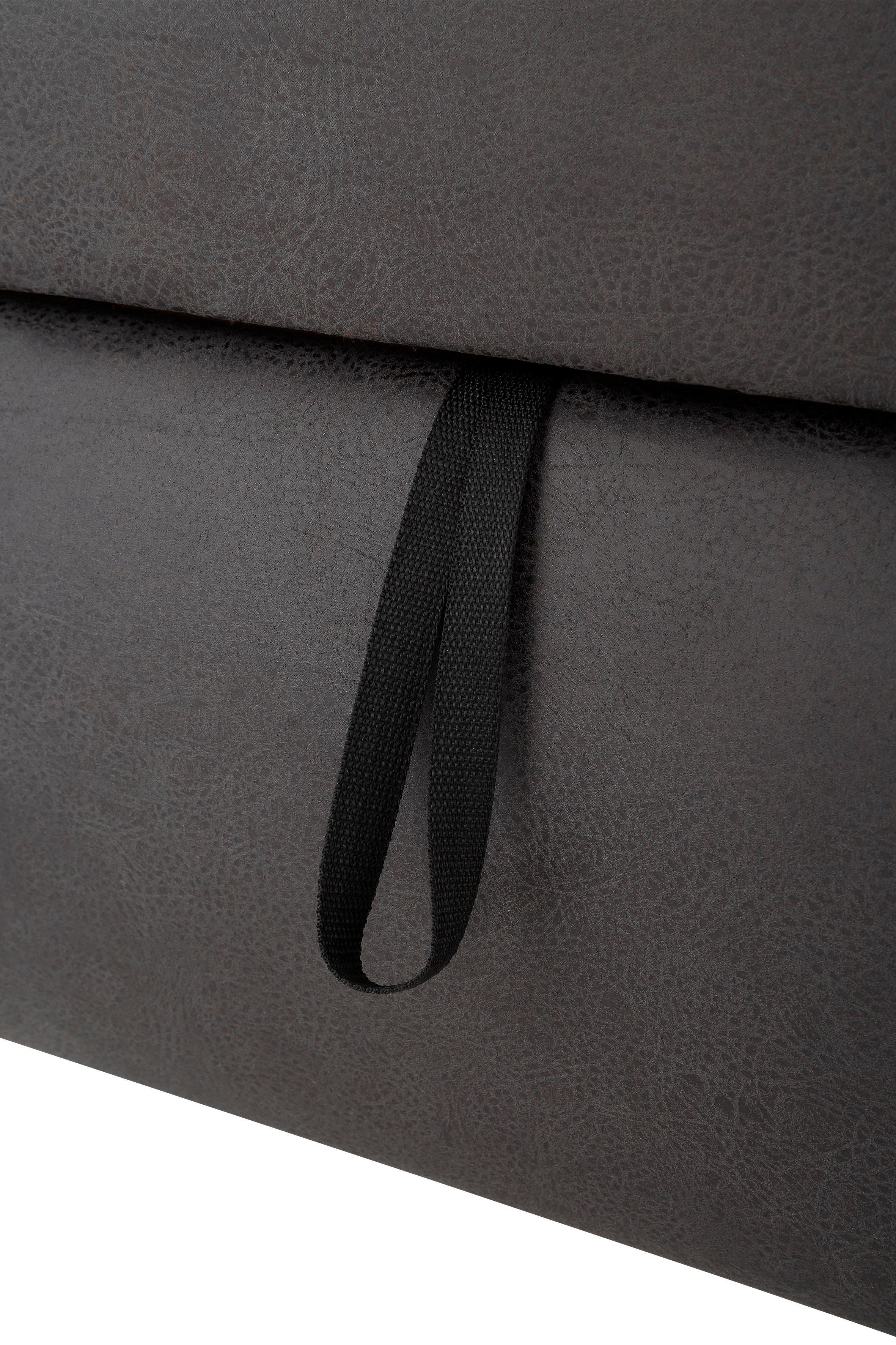 INOSIGN Hoekbank Avesa L-vorm Naar keuze met arm- en slaapfunctie, bxdxh: 275x211x80 cm