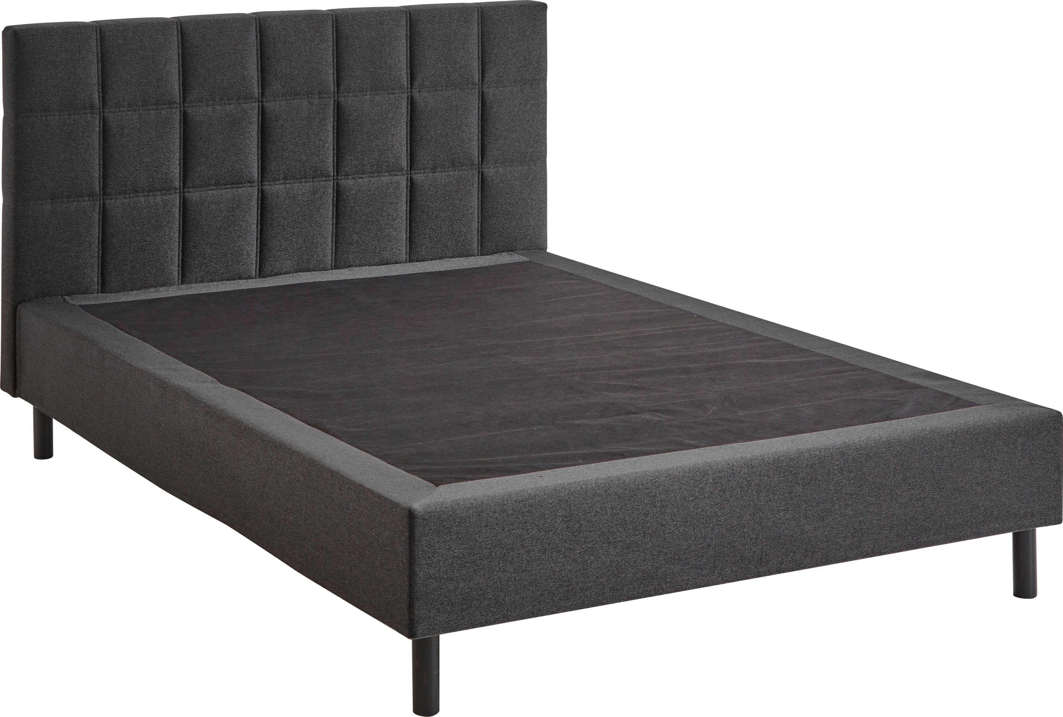 ATLANTIC home collection Boxspring NIKOLA Massief houten poten, met/zonder matras, verkrijgbaar in H2 en H3
