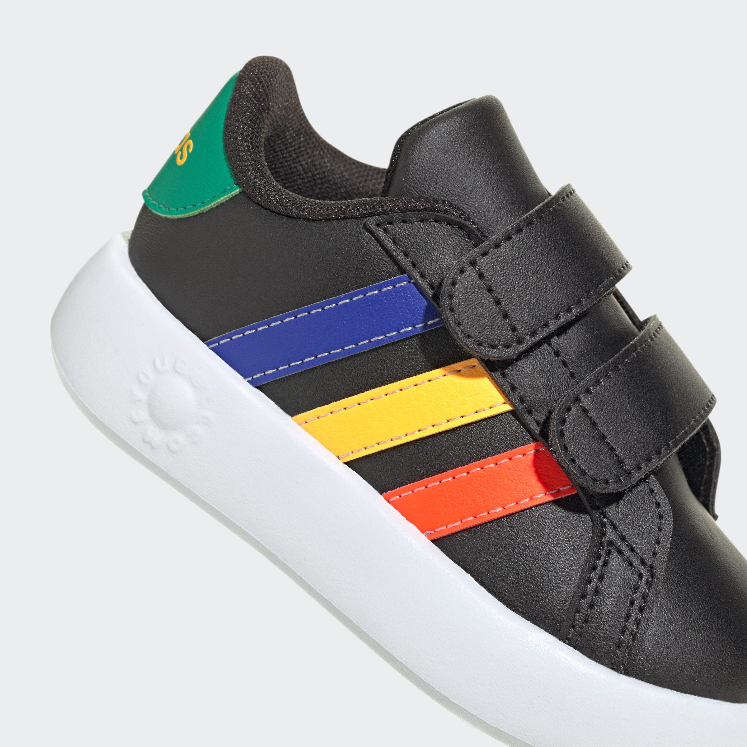 adidas Sportswear Klittenbandschoenen GRAND COURT 2.0 KIDS Design geïnspireerd op de adidas Superstar, voor kinderen