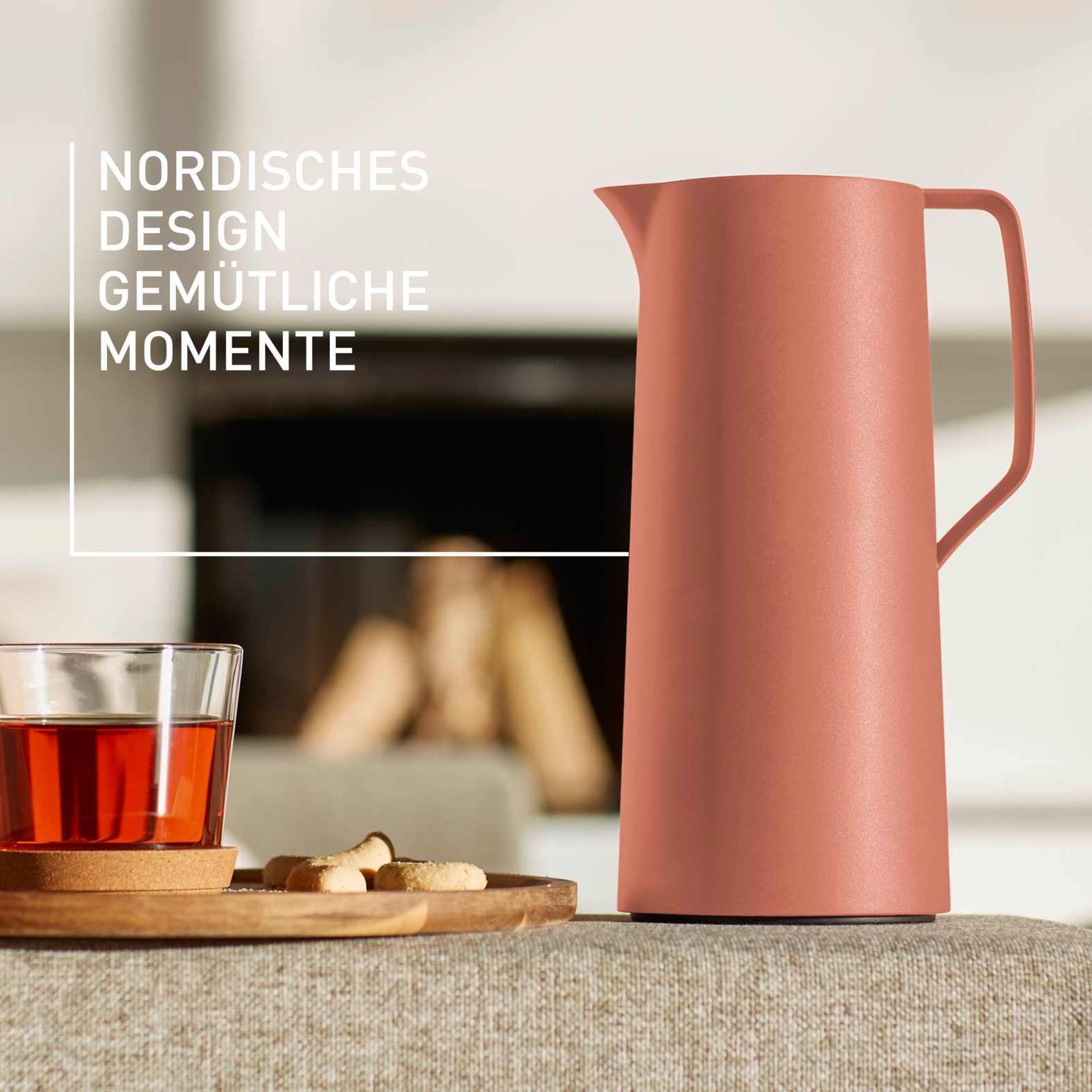 Emsa Thermoskan Motiva in modern design, 100% lekvrij, gemaakt in Duitsland