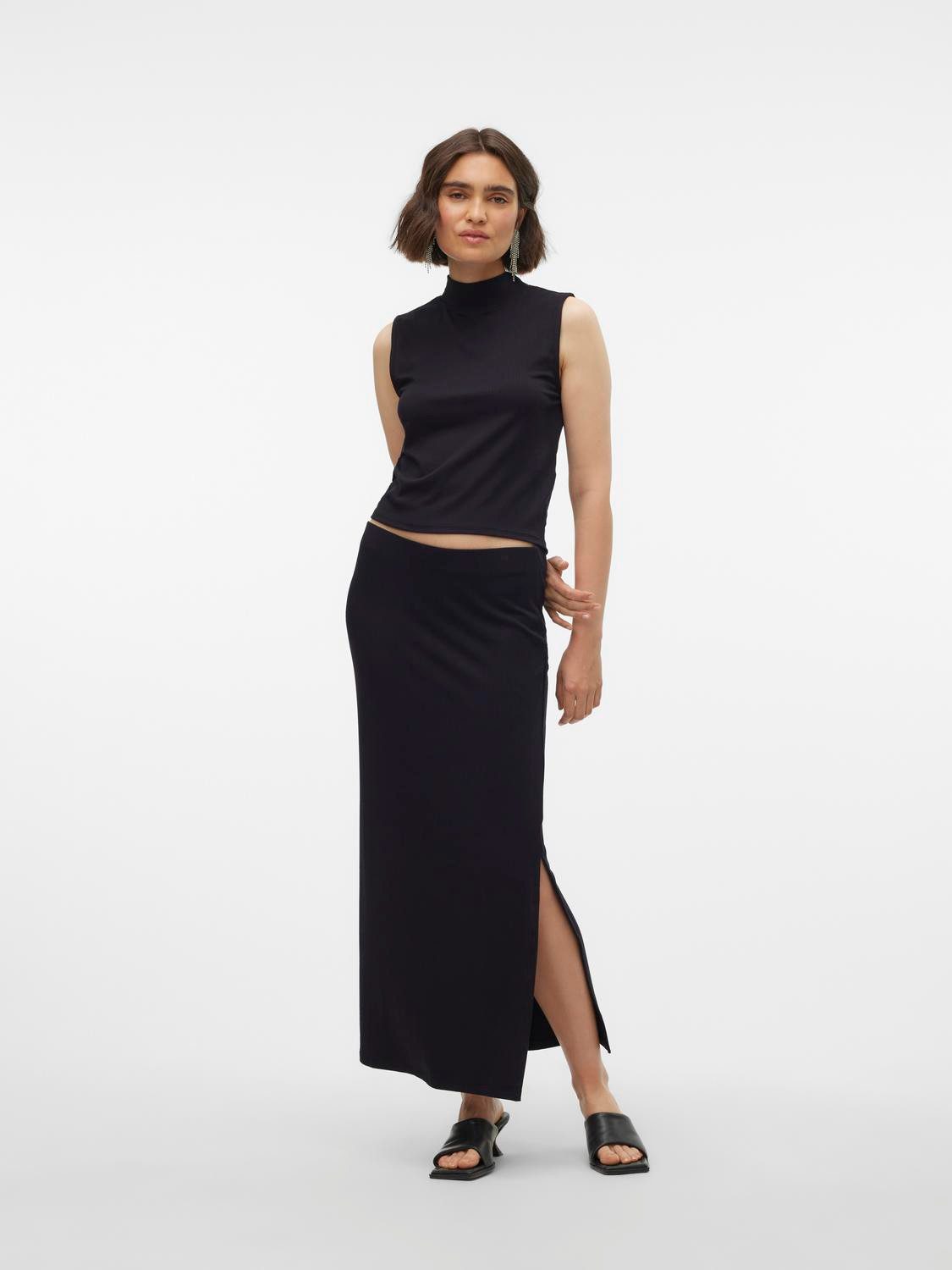 Vero Moda Jerseyrok VMMARY 7 8 SKIRT JRS GA NOOS