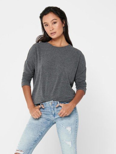 Only shirt met 3-4-mouwen ONLGLAMOUR in casual oversized model