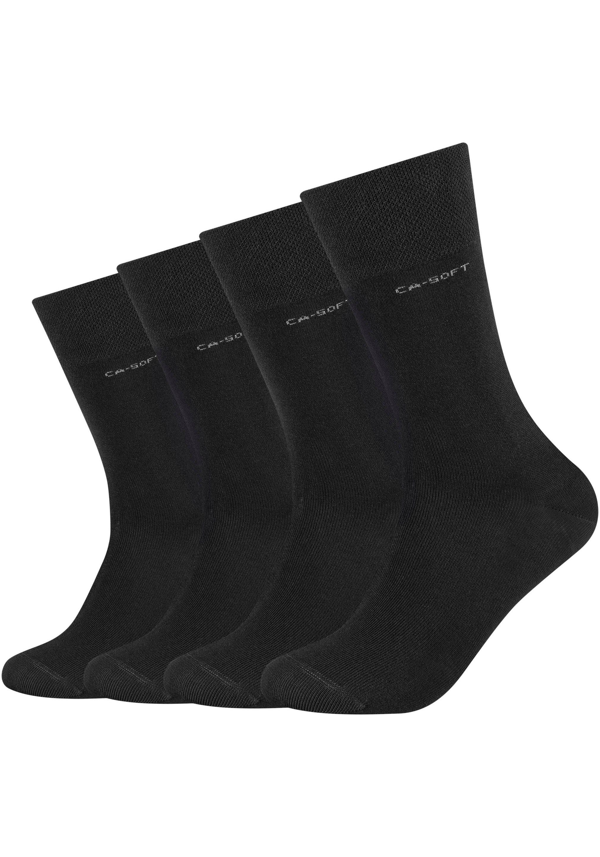 Camano Sokken CA-Soft Met versterkte hiel- en teengebied (Set van 4)