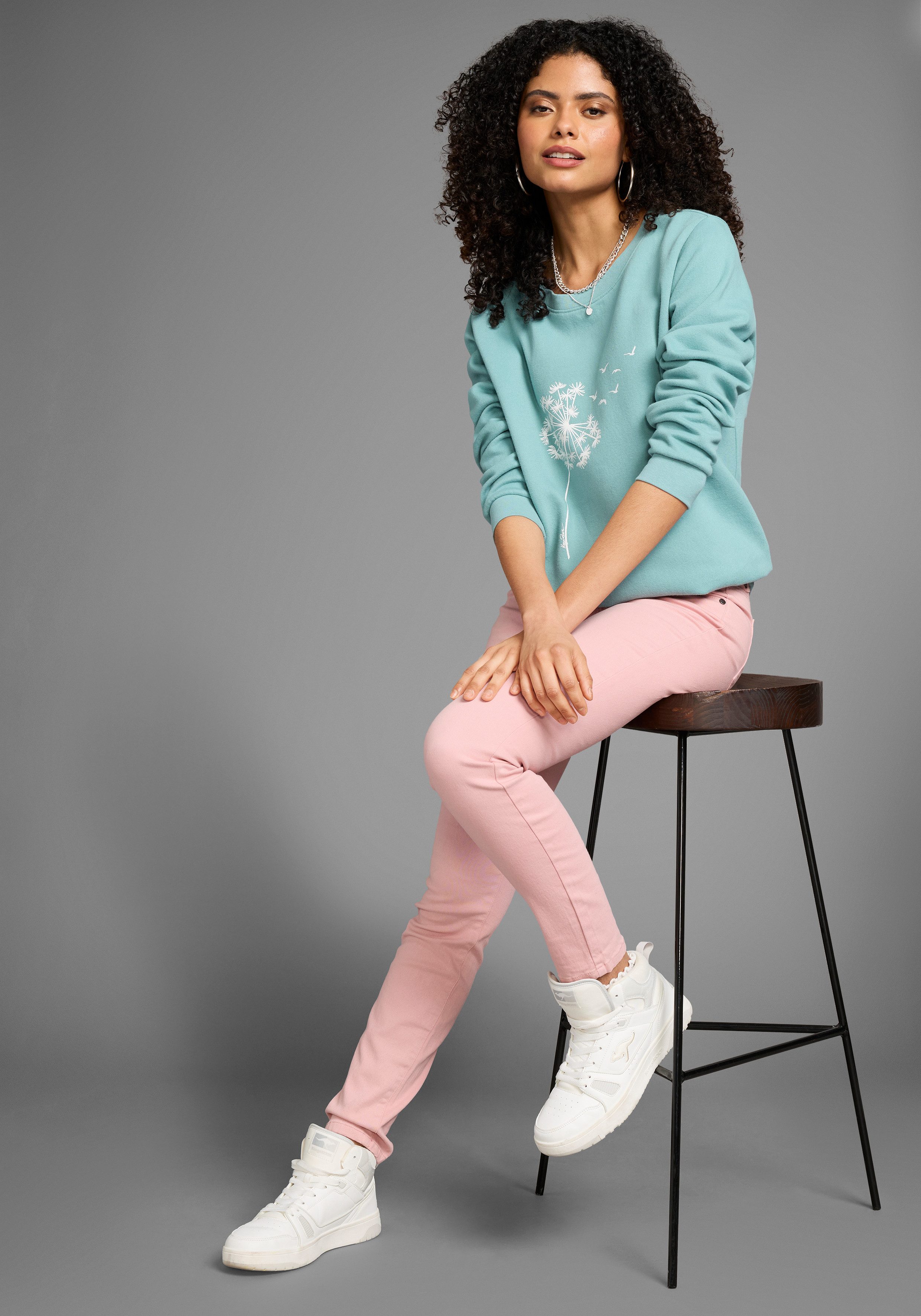 KangaROOS Sweatshirt met frontprint - nieuwe collectie