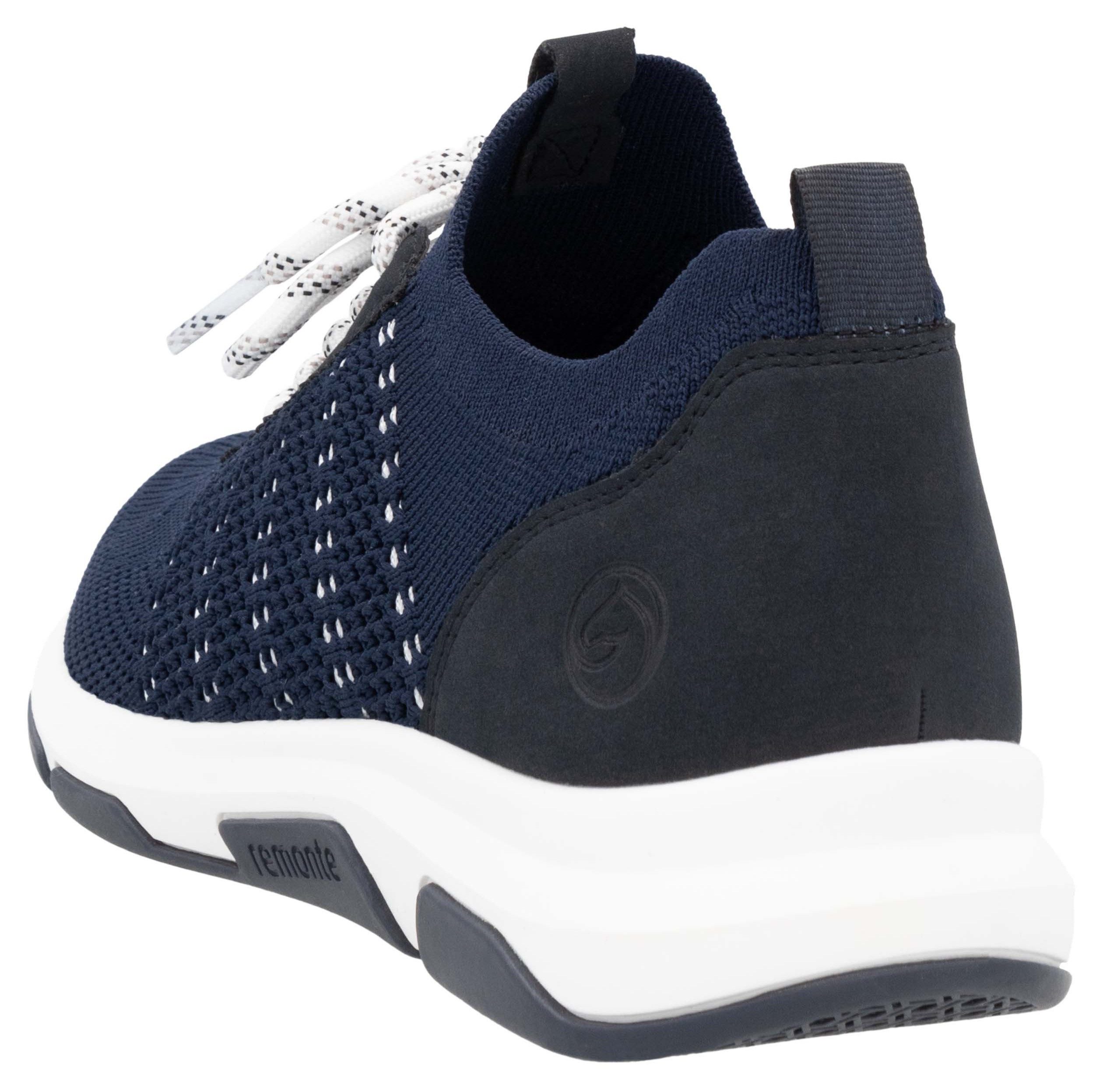 Remonte Slip-on sneakers , vrijetijdsschoen, lage schoen, slipper, instapschoen met aantrek-lussen
