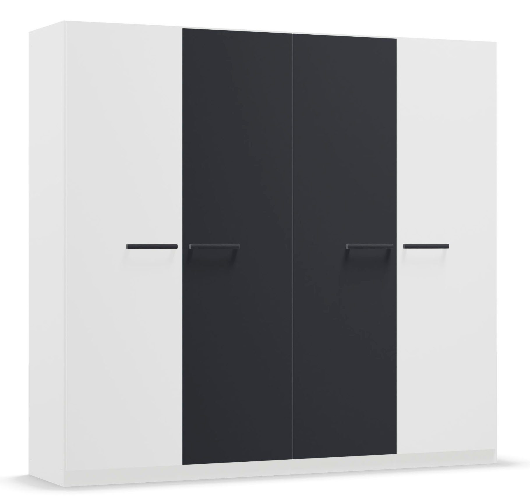 rauch Draaideurkast Kledingkast kast garderobe garderobekast opberwonder MODI kledingkasten maat 226 cm x 210 cm x 54 cm wit