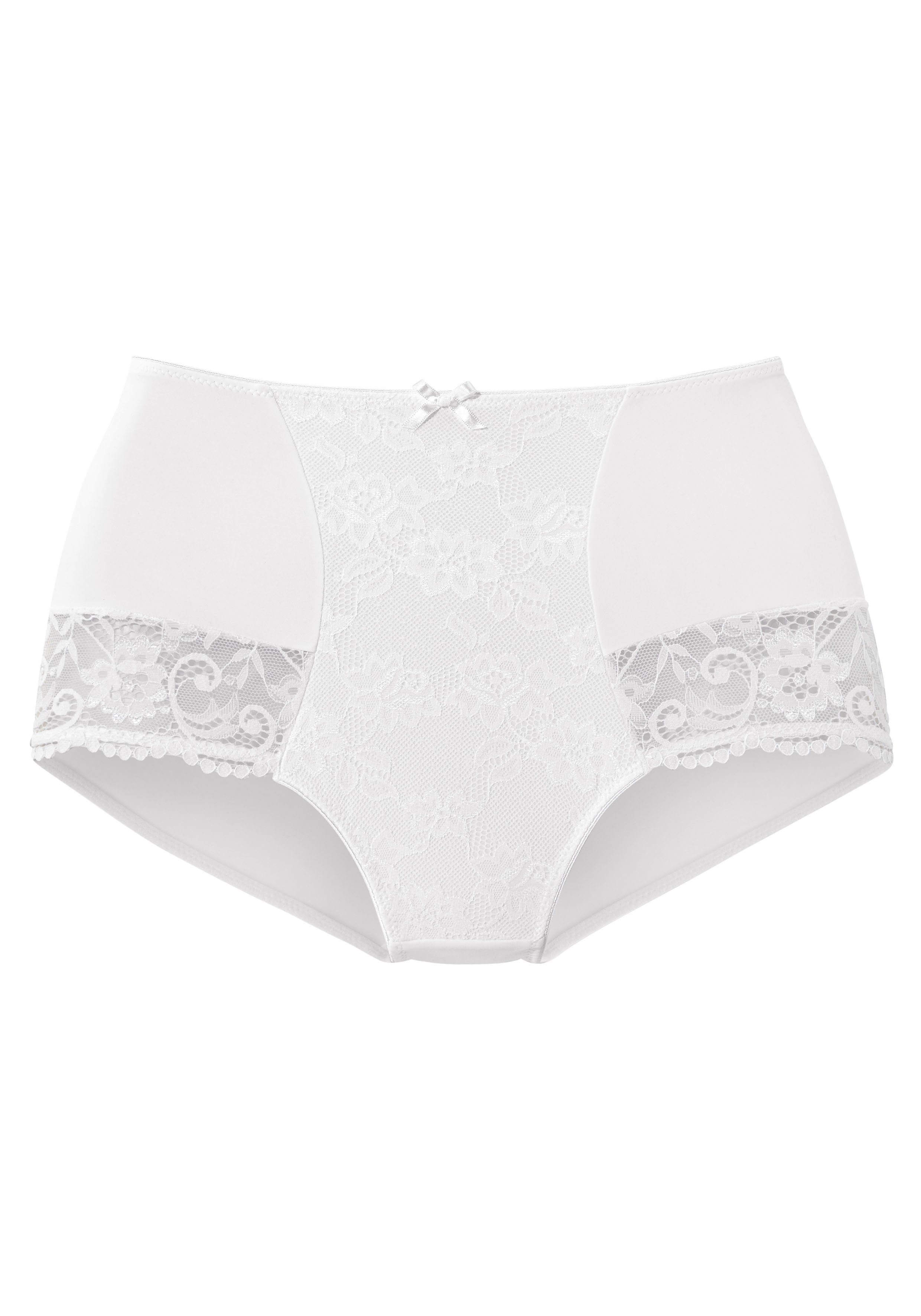 Nuance Broekje met hoge taille met kanten inzetten