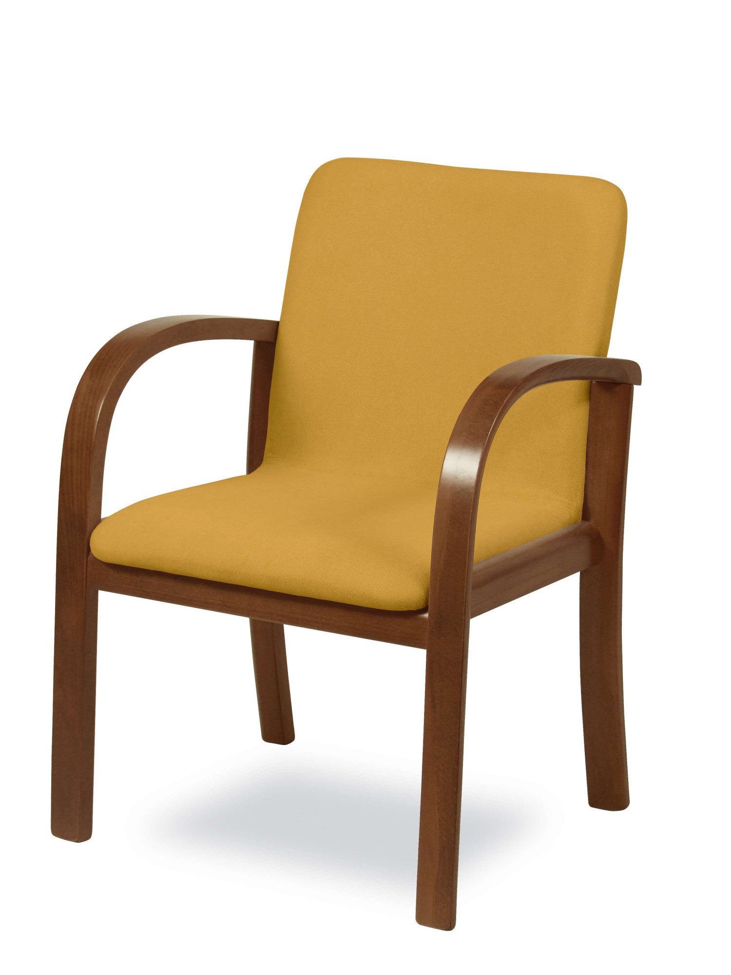 Home affaire Eetkamerstoel LINA707 eetkamerstoel Vlekafstotende stof, massief houten frame stoomgebogen (1 stuk) eetkamerstoelen bruin