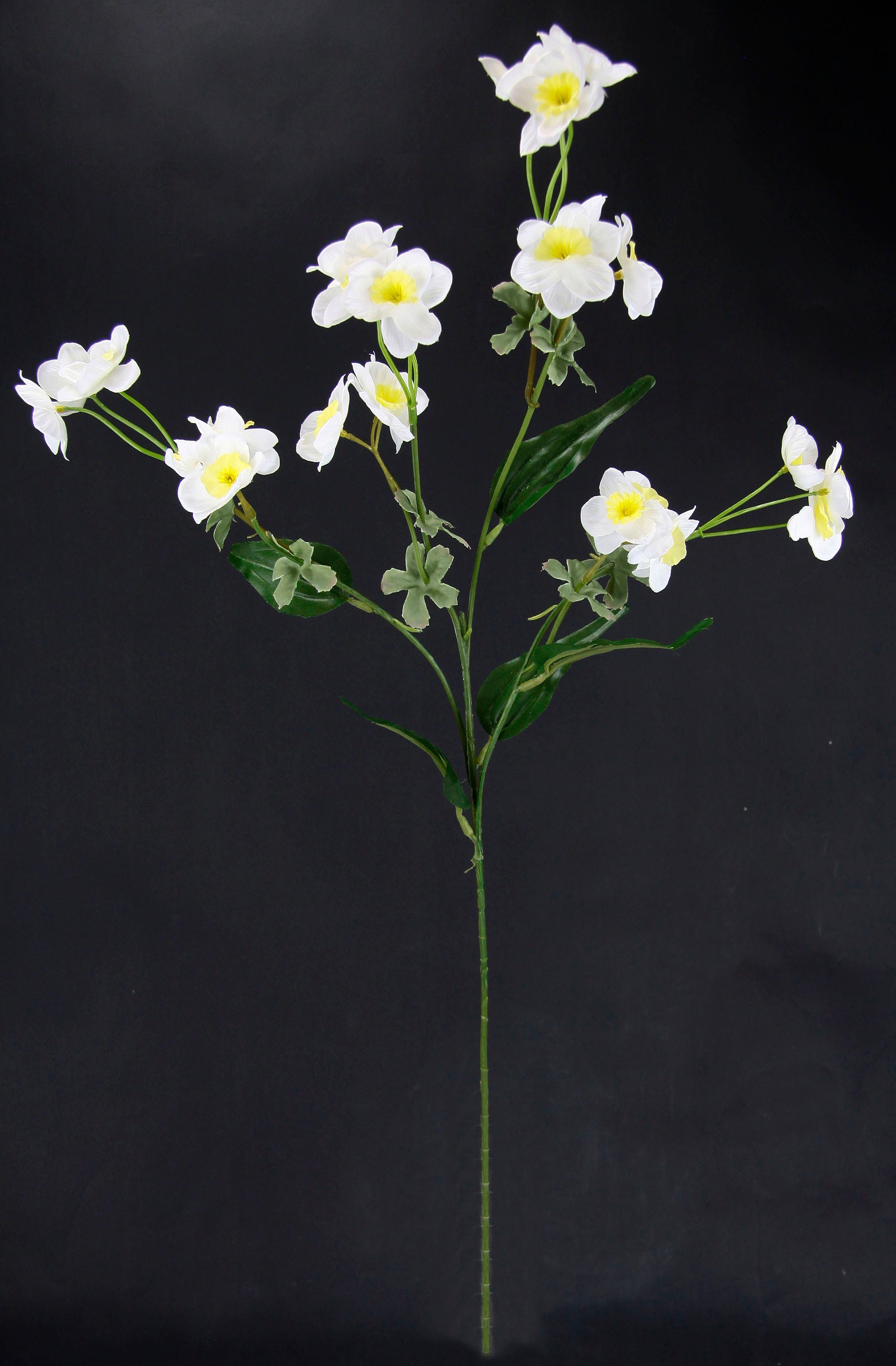 I.GE.A. Kunstbloem Narcis tak 5-pack narcissen, kunstbloem, pasen, zijdenbloem, lent decoratie
