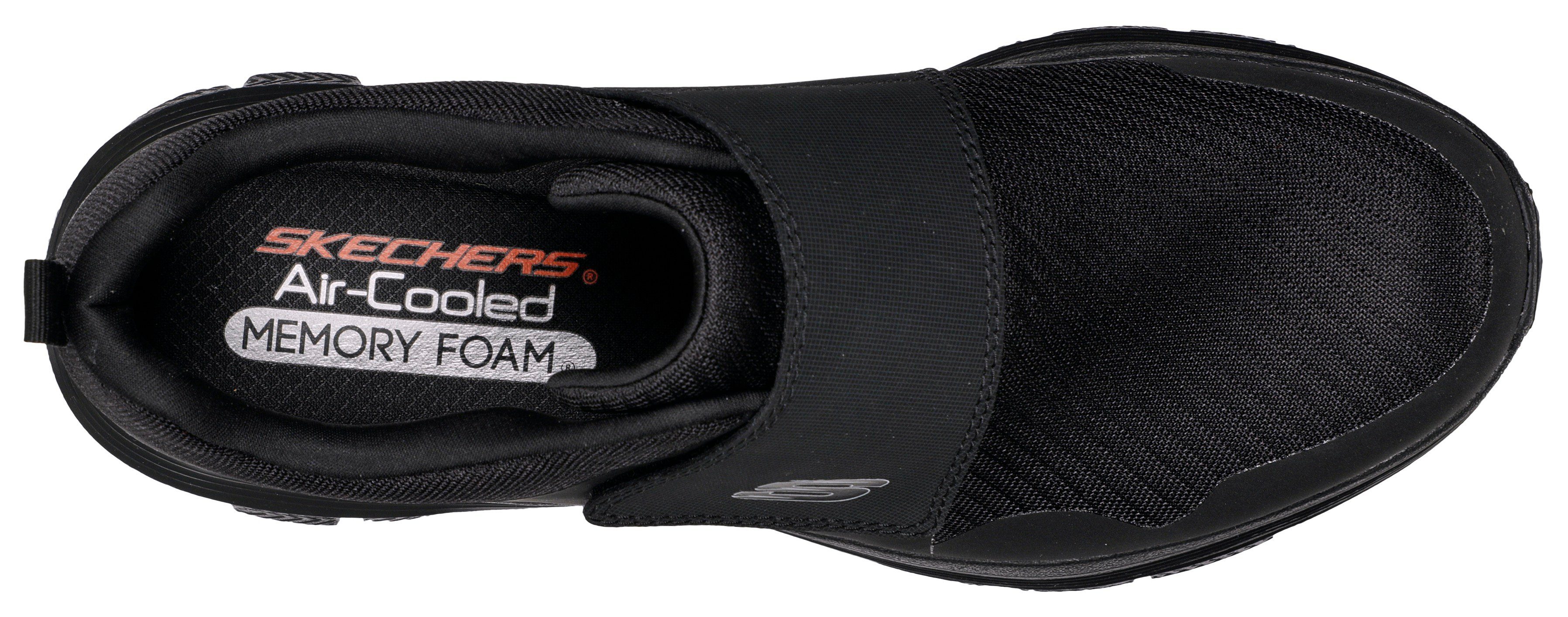 Skechers Slip-on sneakers FLEX ADVANTAGE 4.0-UPSHIFT Slipper, vrijetijdsschoen in monochrome look