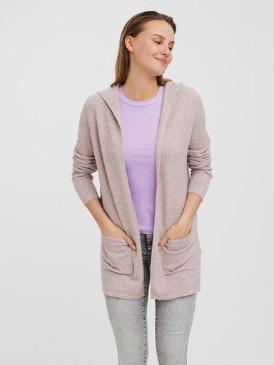 VERO MODA cardigan VMDOFFY OPEN HOOD