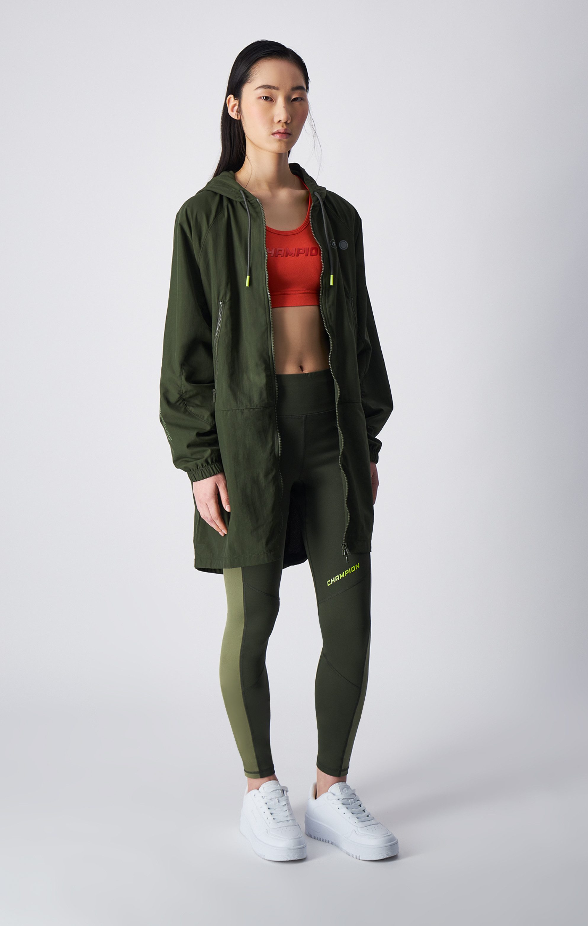 Champion Trainingsjack HOODED FULL ZIP SWEATSHIRT