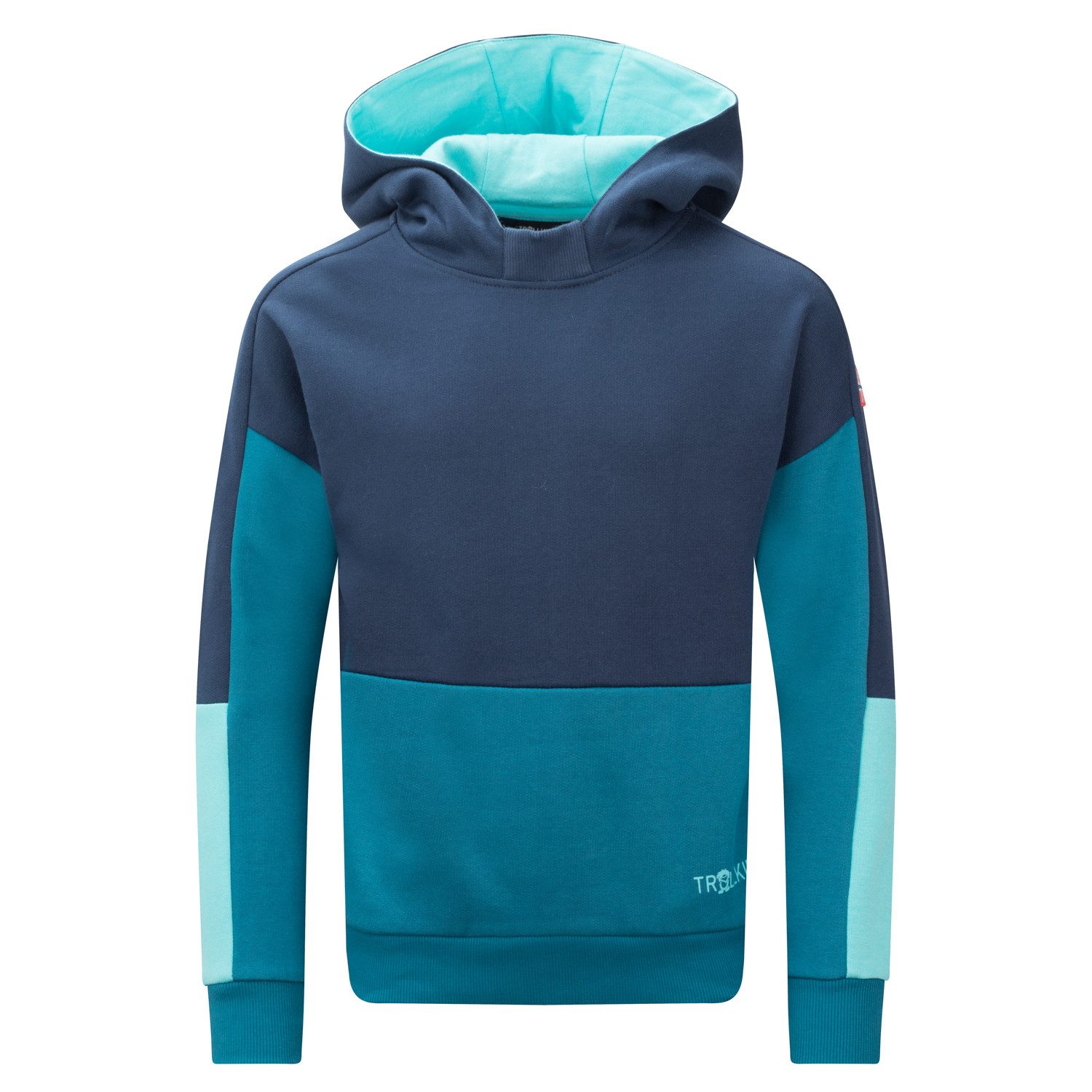 TROLLKIDS Hoodie KIDS RONDANE SWEATER meisjes sweatshirts maat 104 blauw