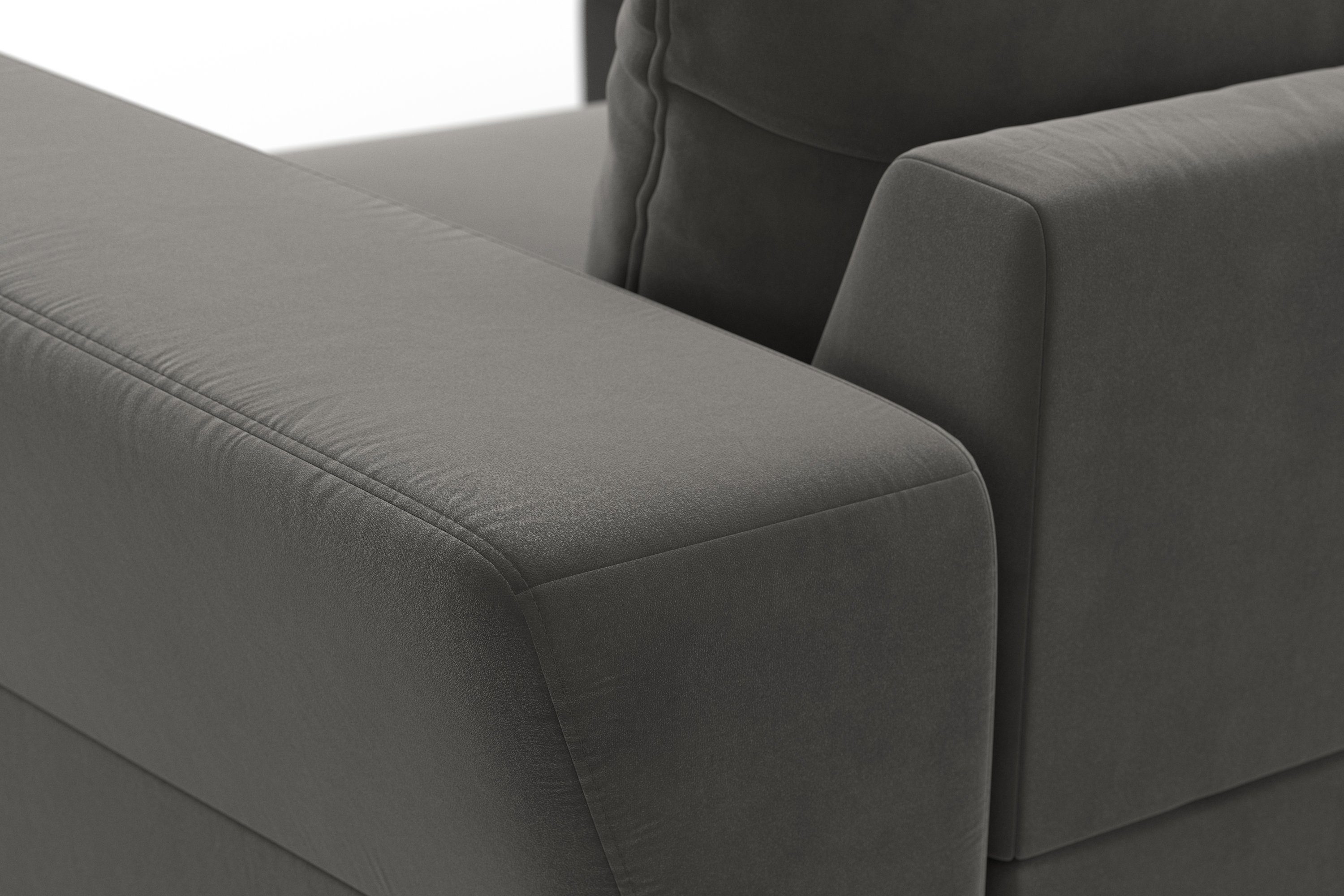 sit&more Hoekbank Cadabra L-vorm Breedte 243 cm, inclusief zitdiepteverstelling
