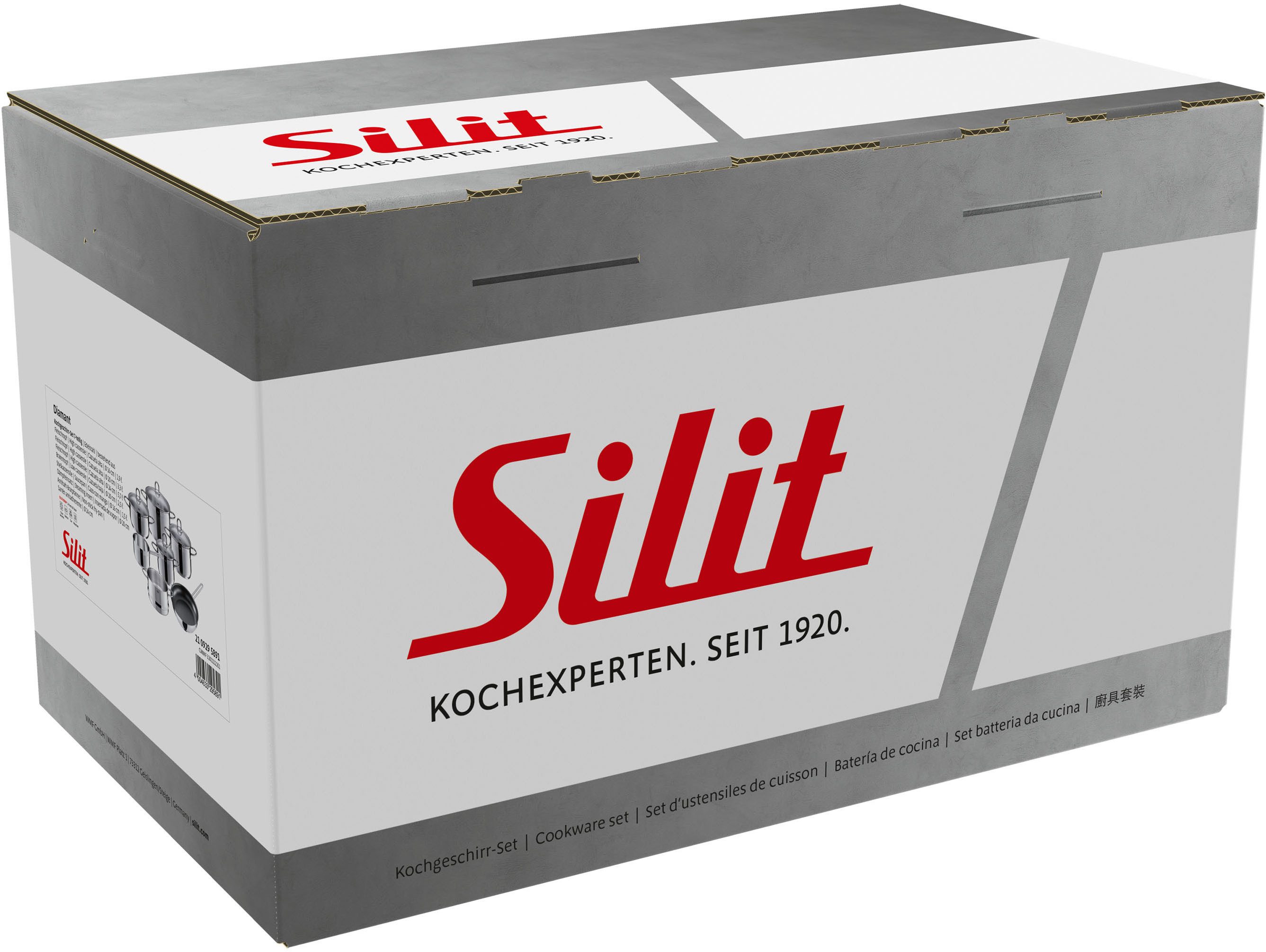 Silit Pannenset Diamant (set, 11-delig)