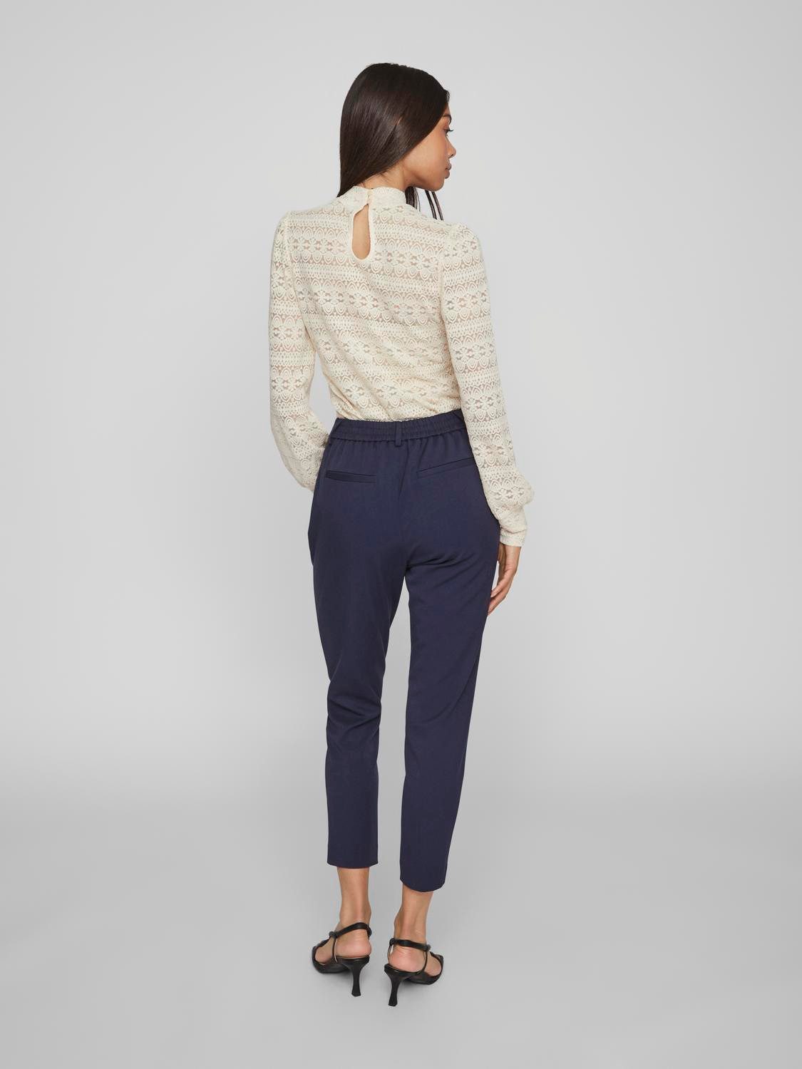 Vila Pantalon VIVARONE HW SLIM PANT NOOS
