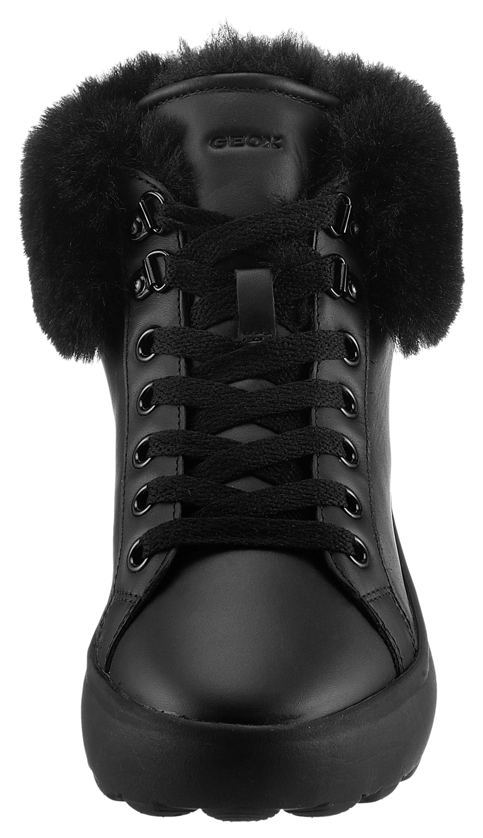 Geox Winterlaarzen D SPHERICA High top sneaker, veterschoenen, winterboots met plateauzool