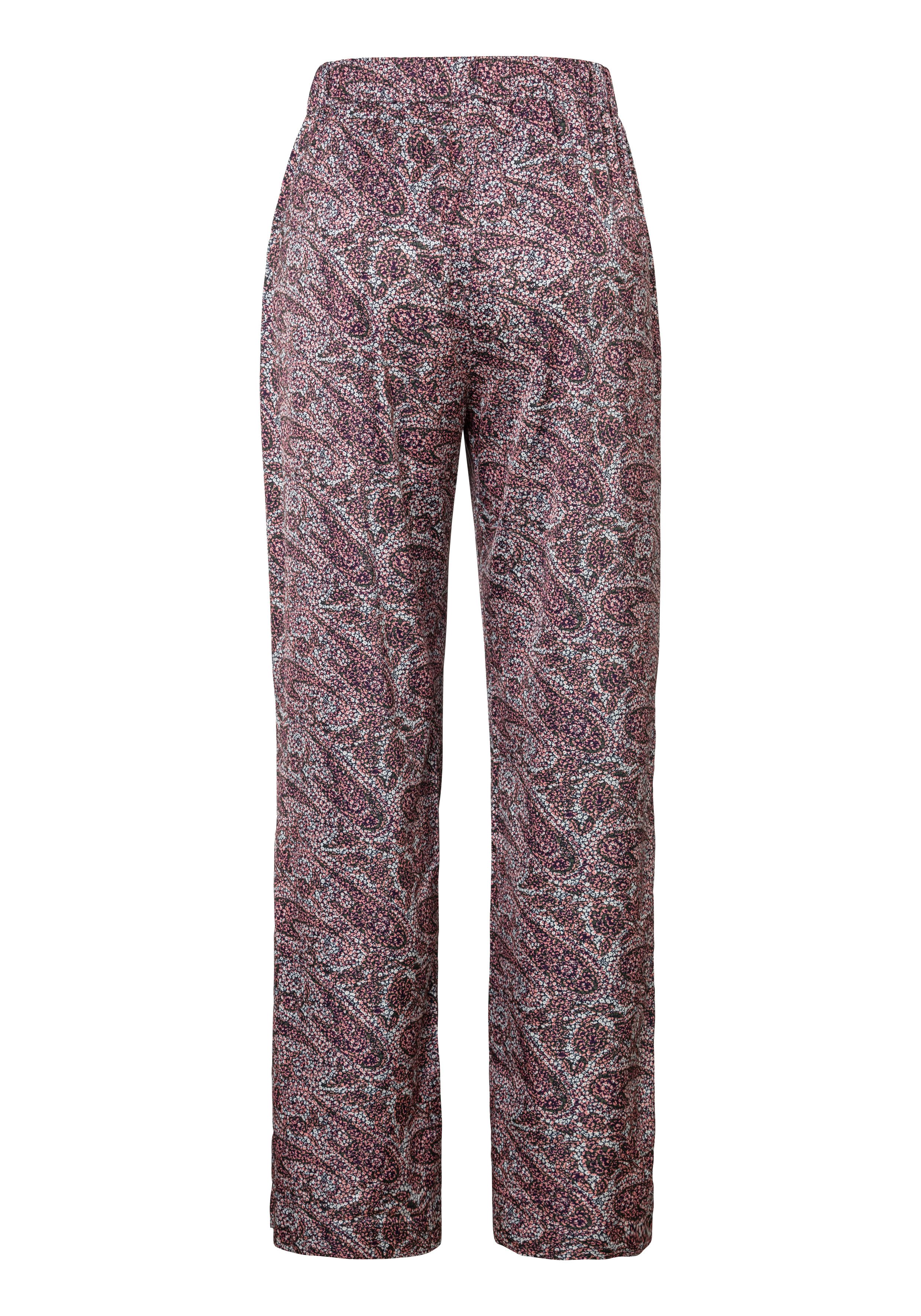 Boss Orange Geweven broek C_Teska met paisleymotief