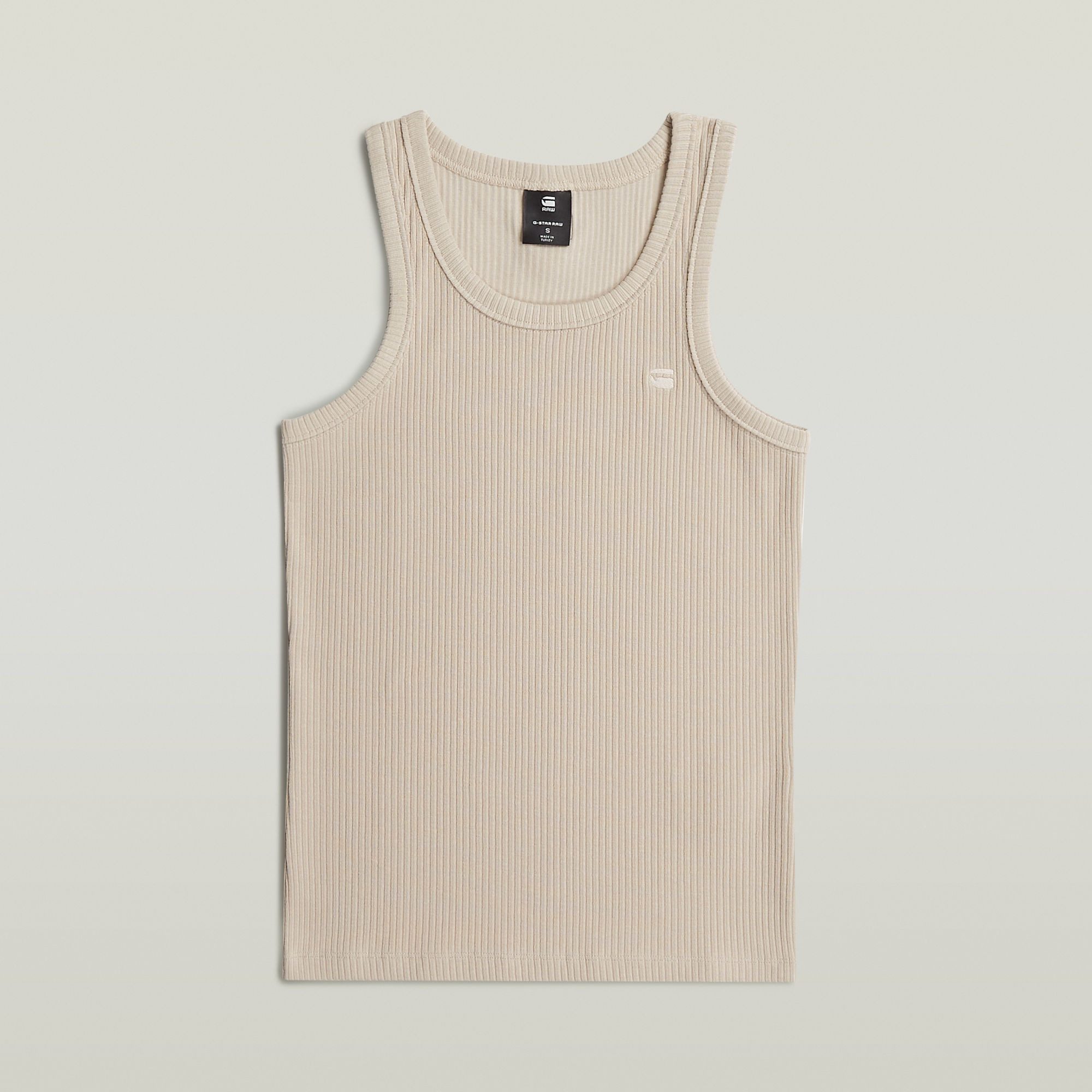 G-Star RAW Tanktop Geribbeld Tanktop