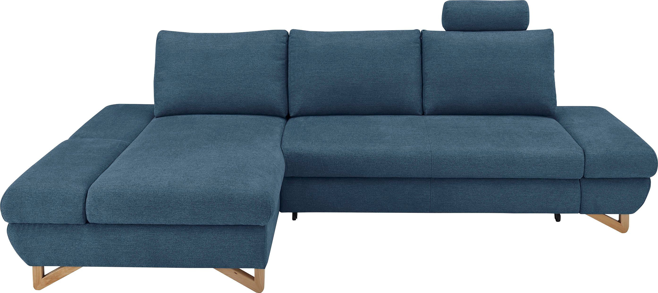 INOSIGN Slaapbank City/Giron comfortabele slaapbank (ligoppervlak 245 x 138 cm) en bedlade