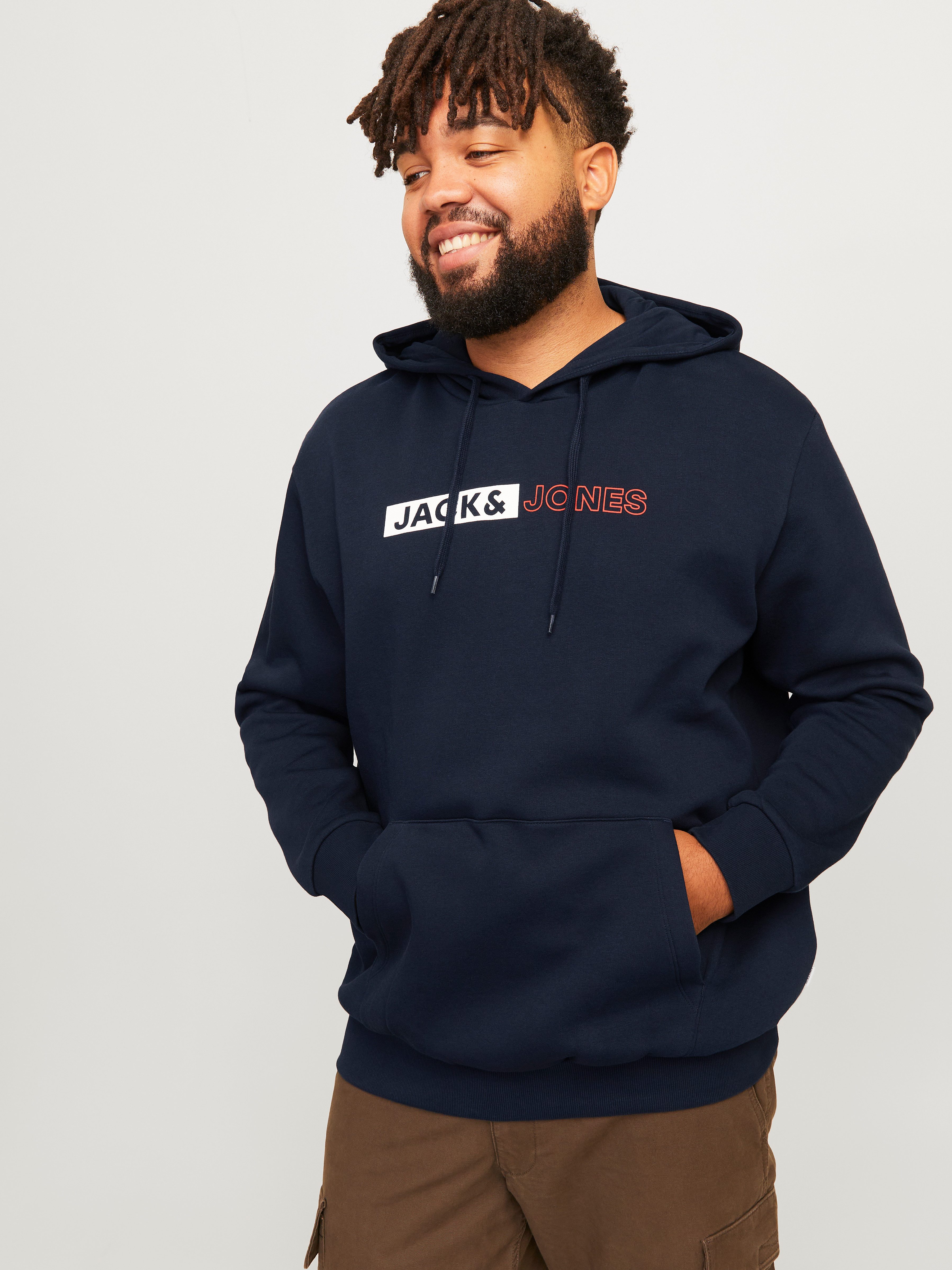 Jack & Jones PlusSize Hoodie JJECORP LOGO SWEAT HOOD PLAY NOOS PLS