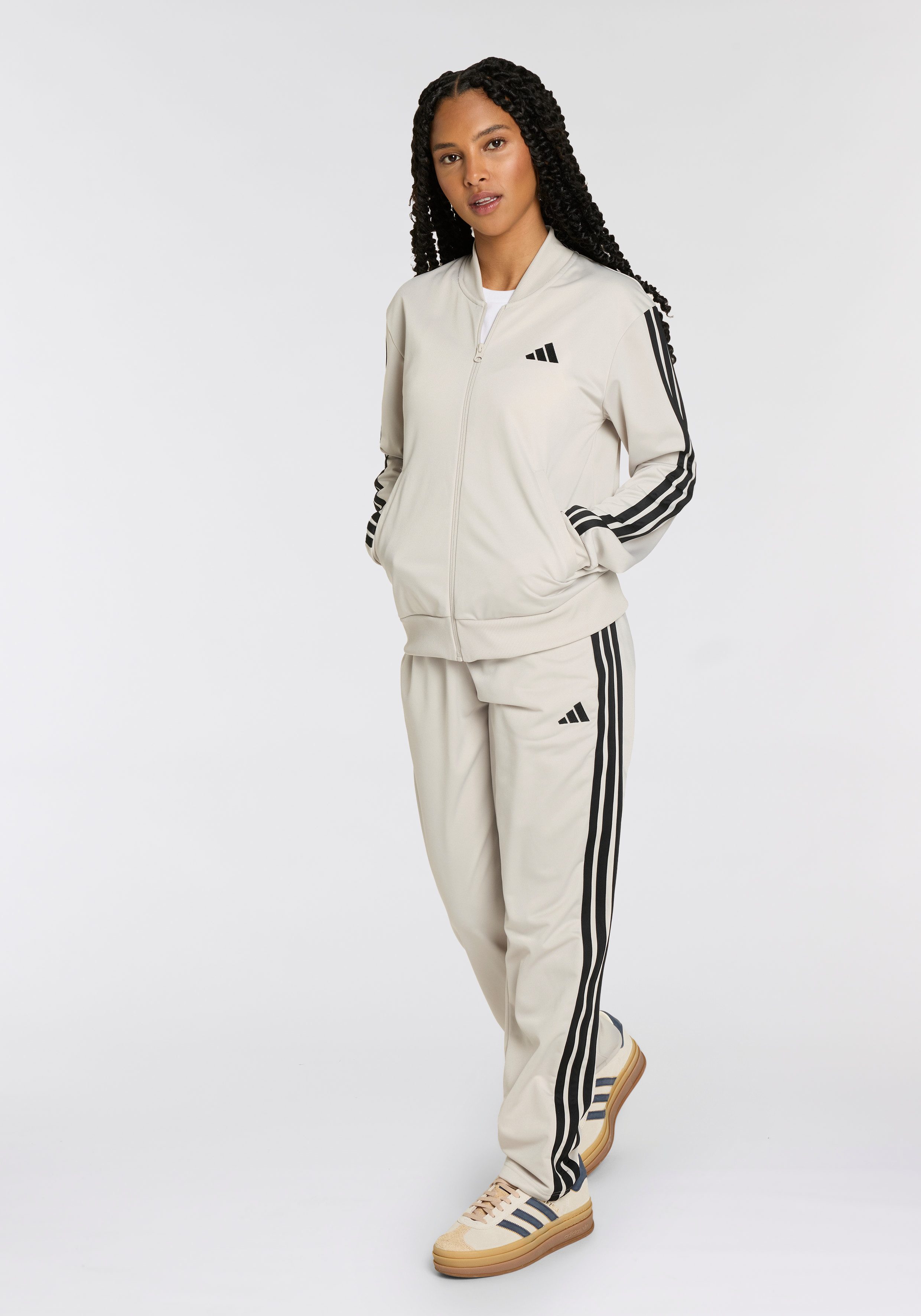 adidas Sportswear Trainingspak W 3S TR TS (2-delig)