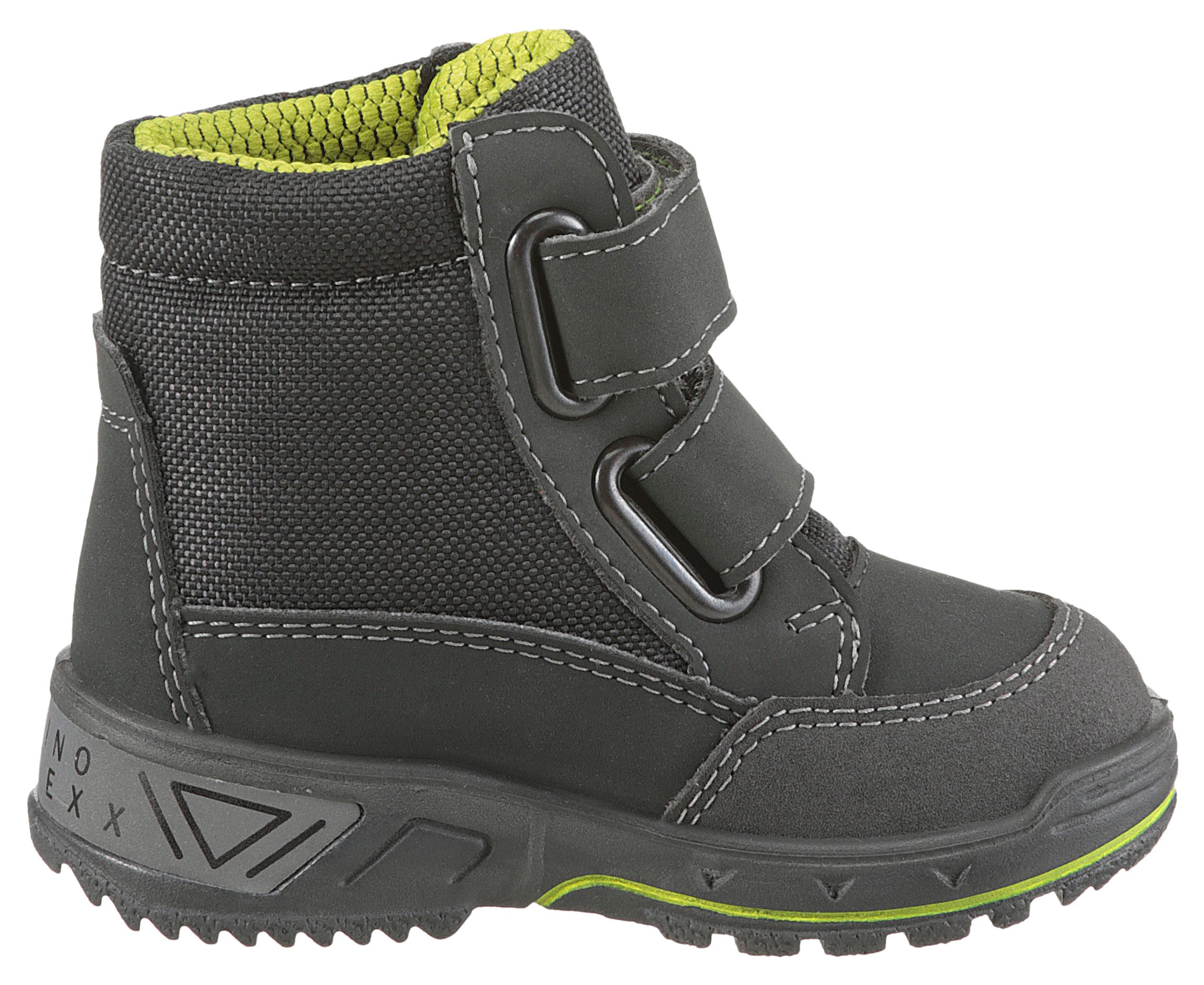 PEPINO by RICOSTA Winterlaarzen Draki WMS: medium Klittenbandschoen met Sympatex, eerste loopschoen, maatsjabloon om te downloaden