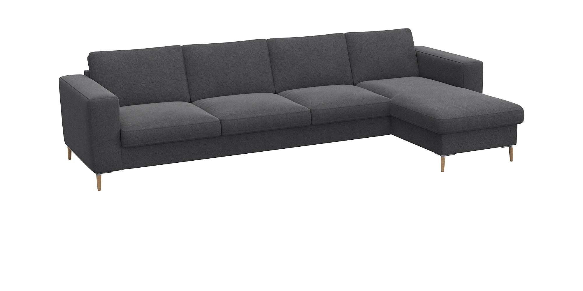 FLEXLUX Hoekbank Fiore, super zitcomfort door koudschuim in de zitting, L-vorm