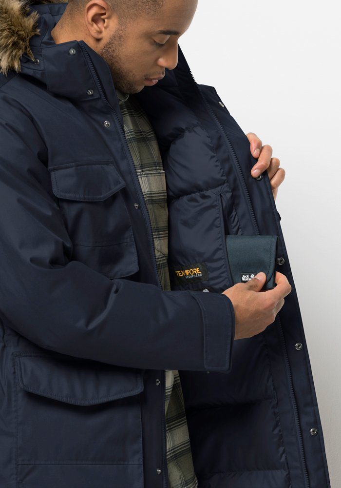 Jack Wolfskin Functionele parka WINTERFROST DOWN PARKA M