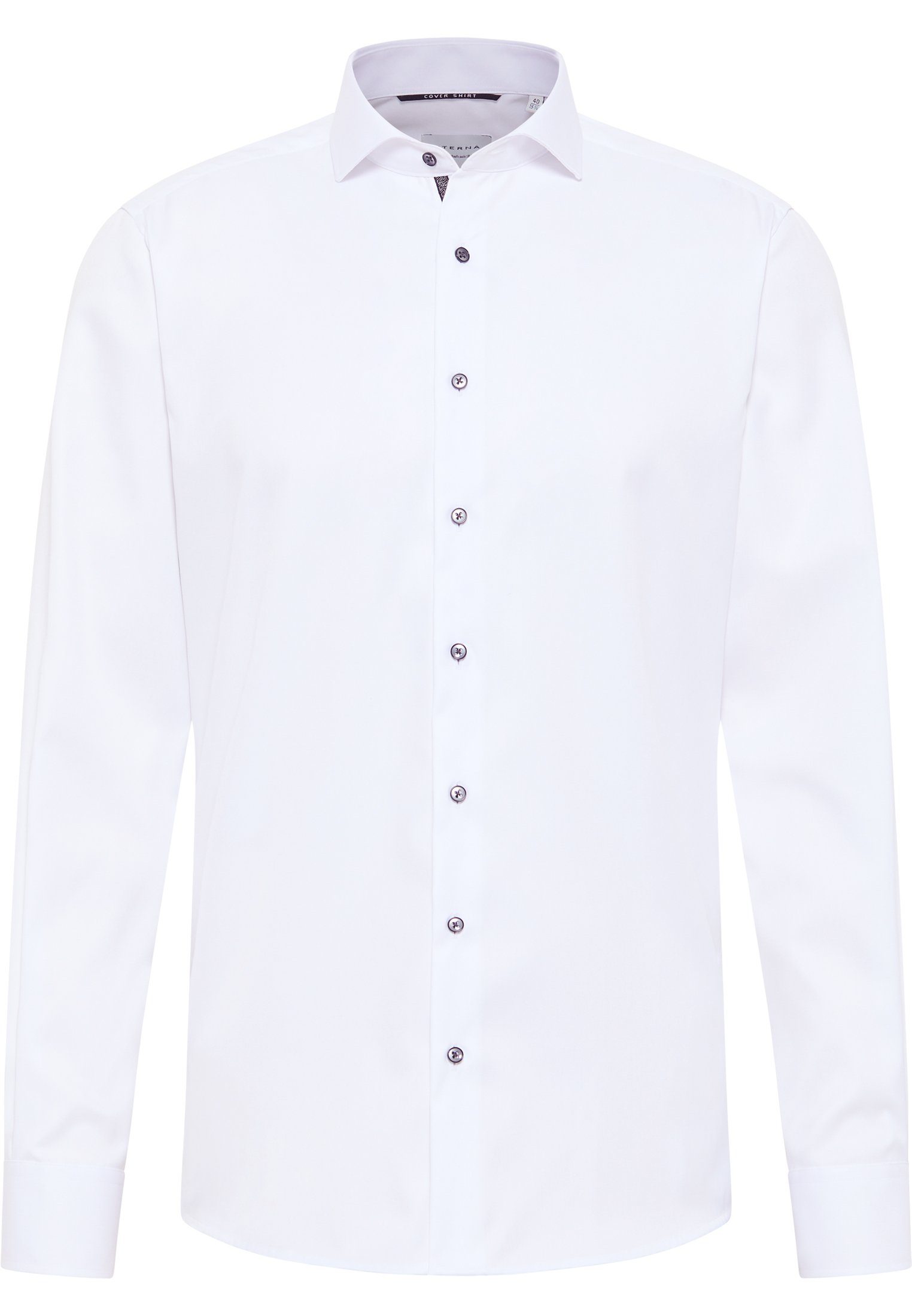 Eterna Overhemd met lange mouwen MODERN FIT NON IRON (strijkvrij)