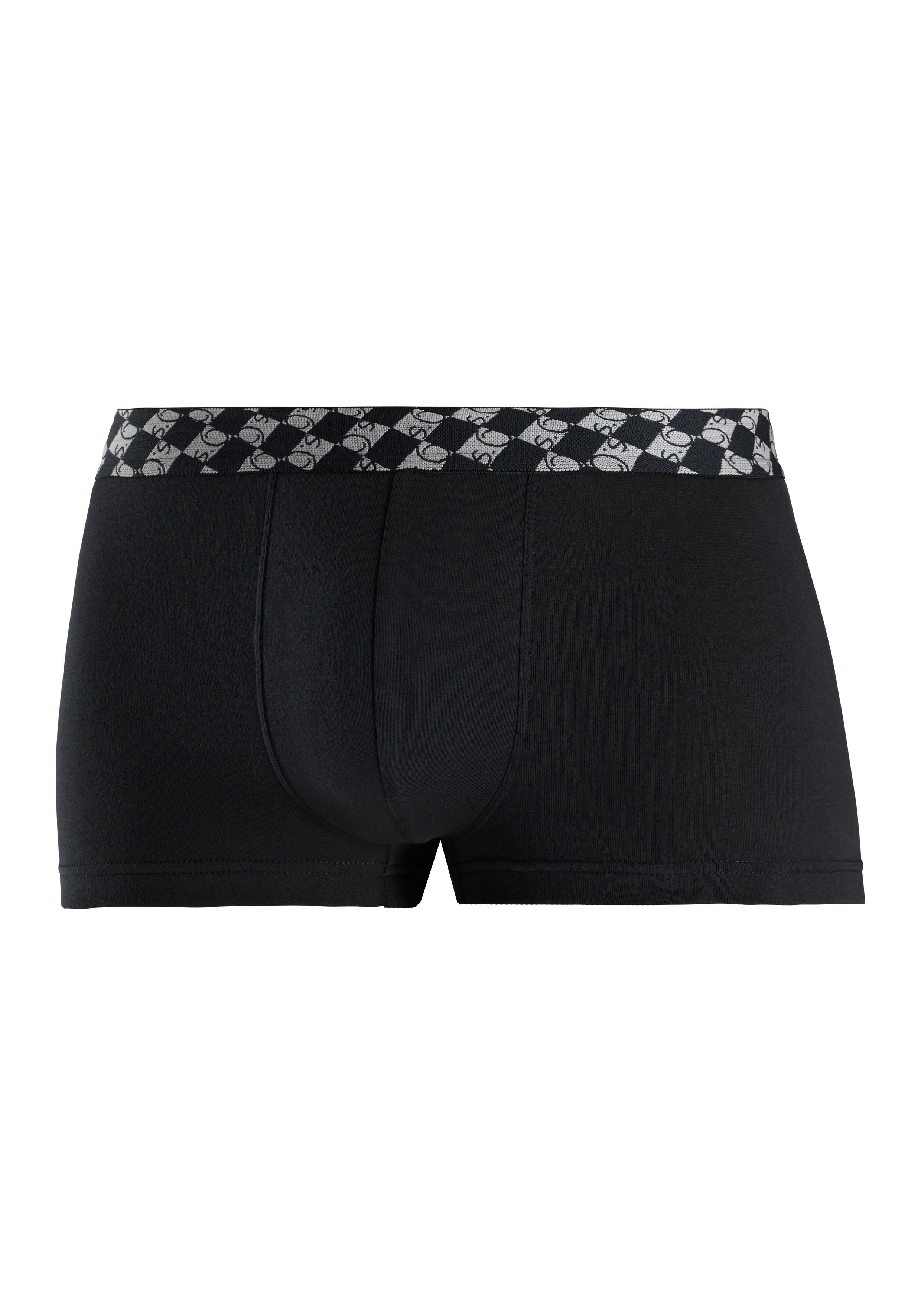 s.Oliver RED LABEL Beachwear Boxershort voor heren met verschillend gekleurde boorden (set, 2 stuks)