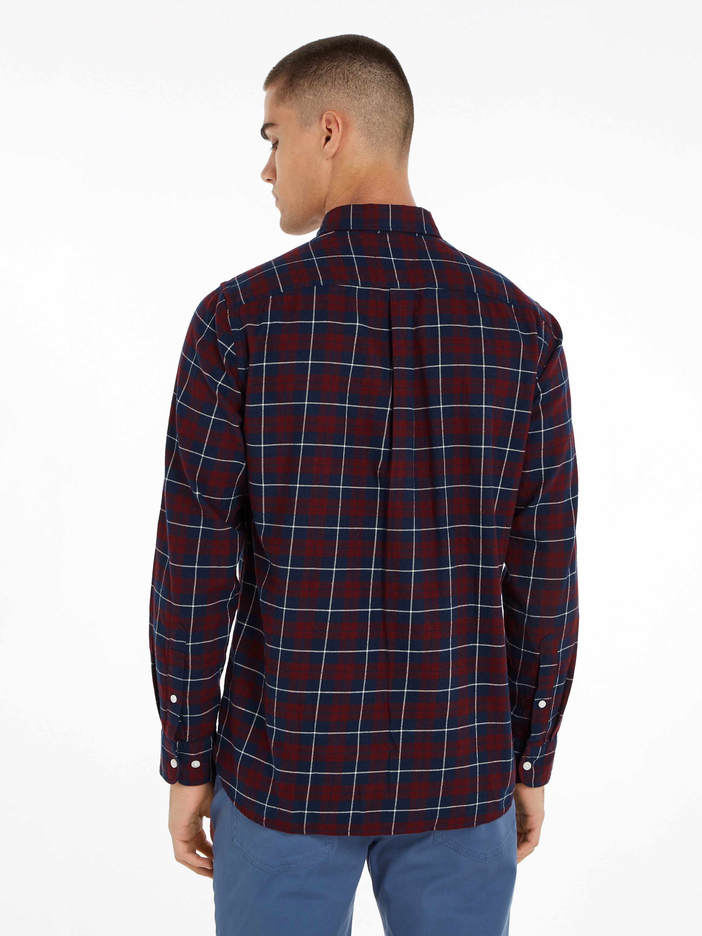 Tommy Hilfiger Overhemd met lange mouwen BRUSHED EASY CHECK RF SHIRT