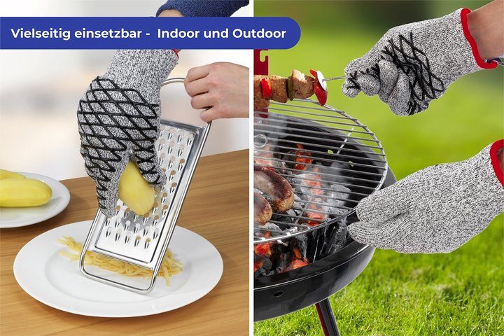Maximex Ovenhandschoenen 2in1 (set, 2-delig)