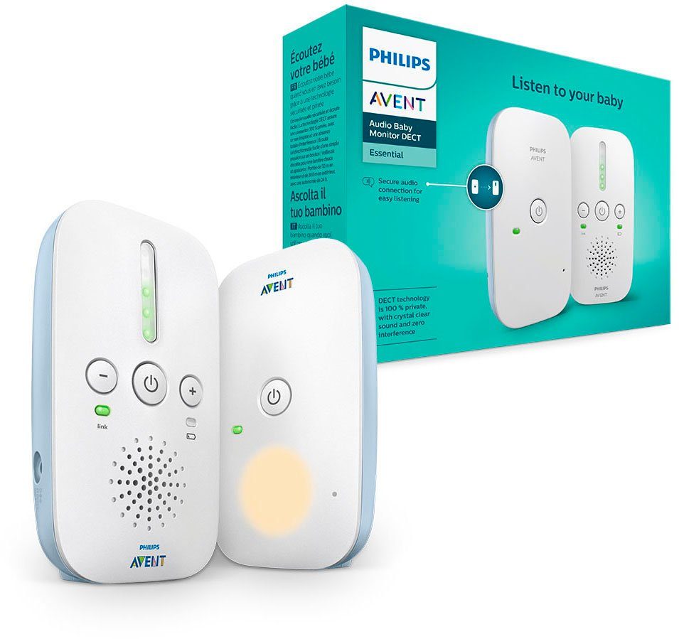 Philips AVENT Babyfoon SCD503/26 met nachtlicht en smart eco-modus